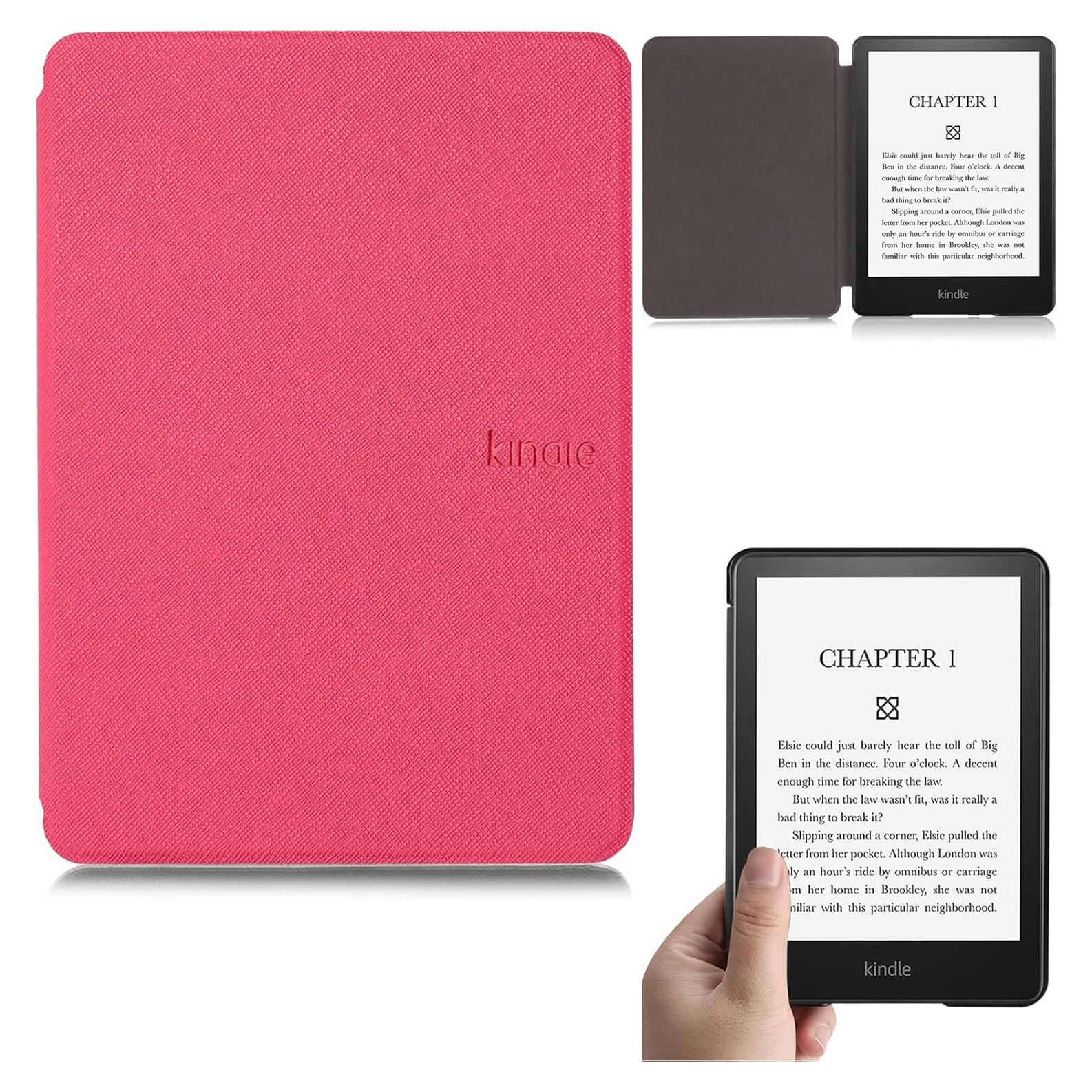 Funda REASUN para Kindle Paperwhite 11ª Gen 2021, Rosa