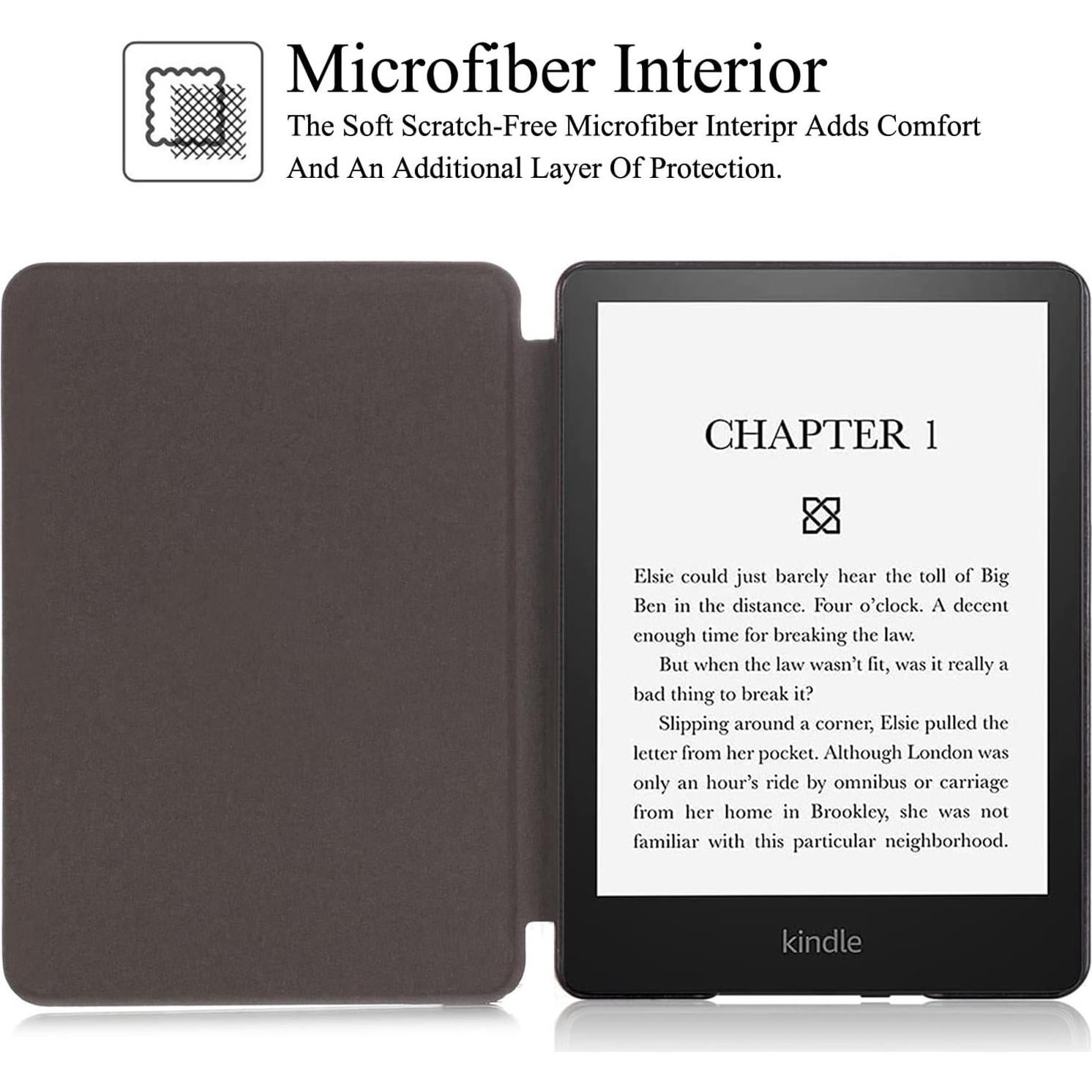 Funda REASUN para Kindle Paperwhite 11ª Gen 2021, Rosa