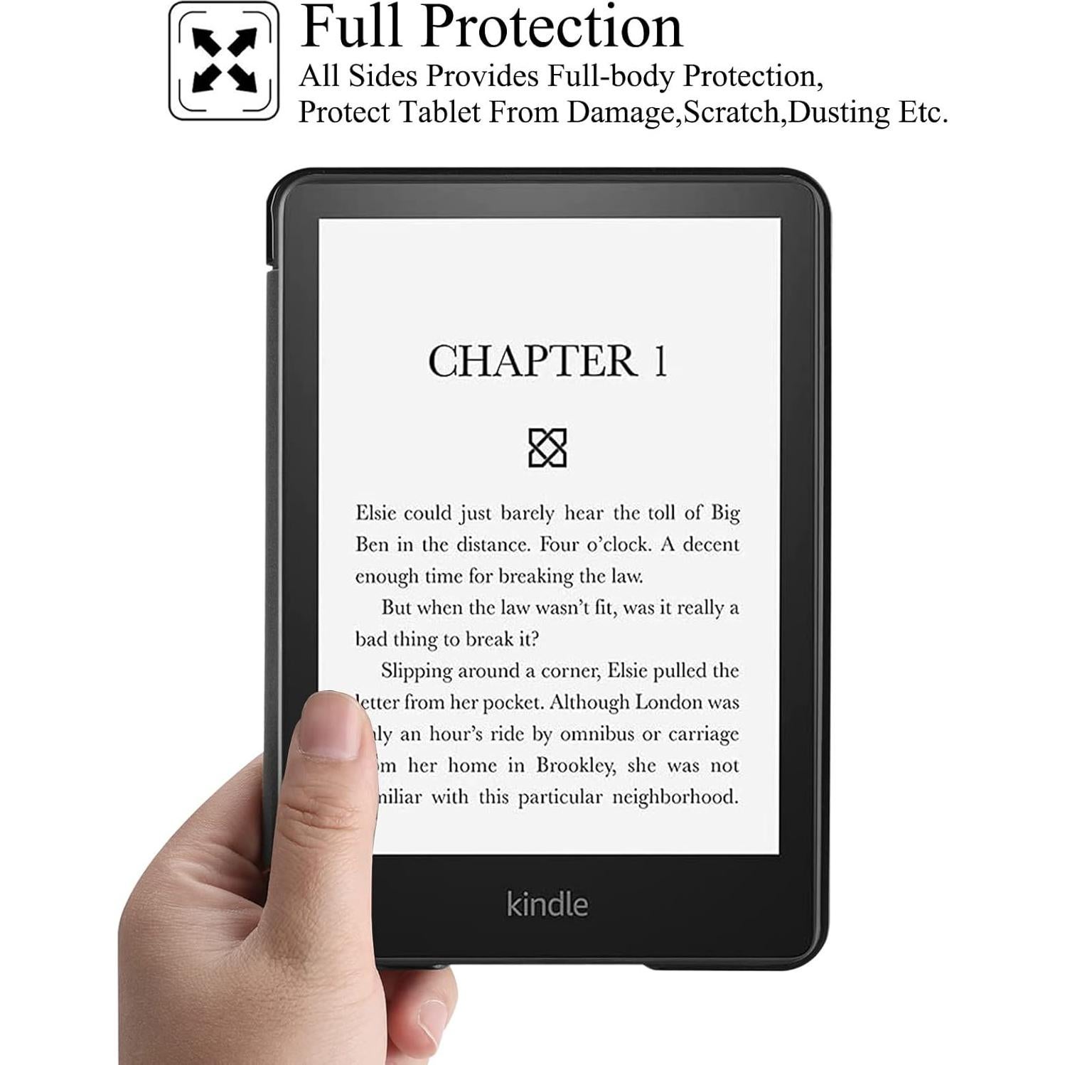 Funda REASUN para Kindle Paperwhite 11ª Gen 2021, Rosa