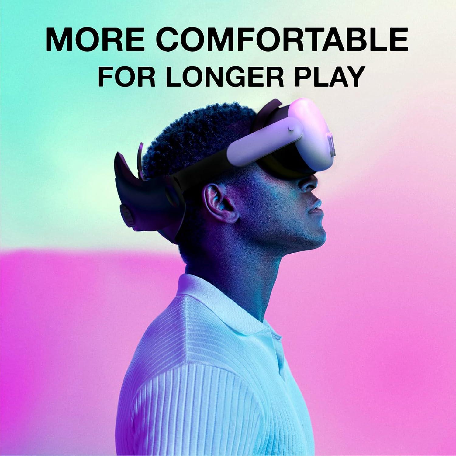 Cubierta Facial de Silicona APEXINNO para Meta Quest 3 - Comodidad y Resistencia al Sudor