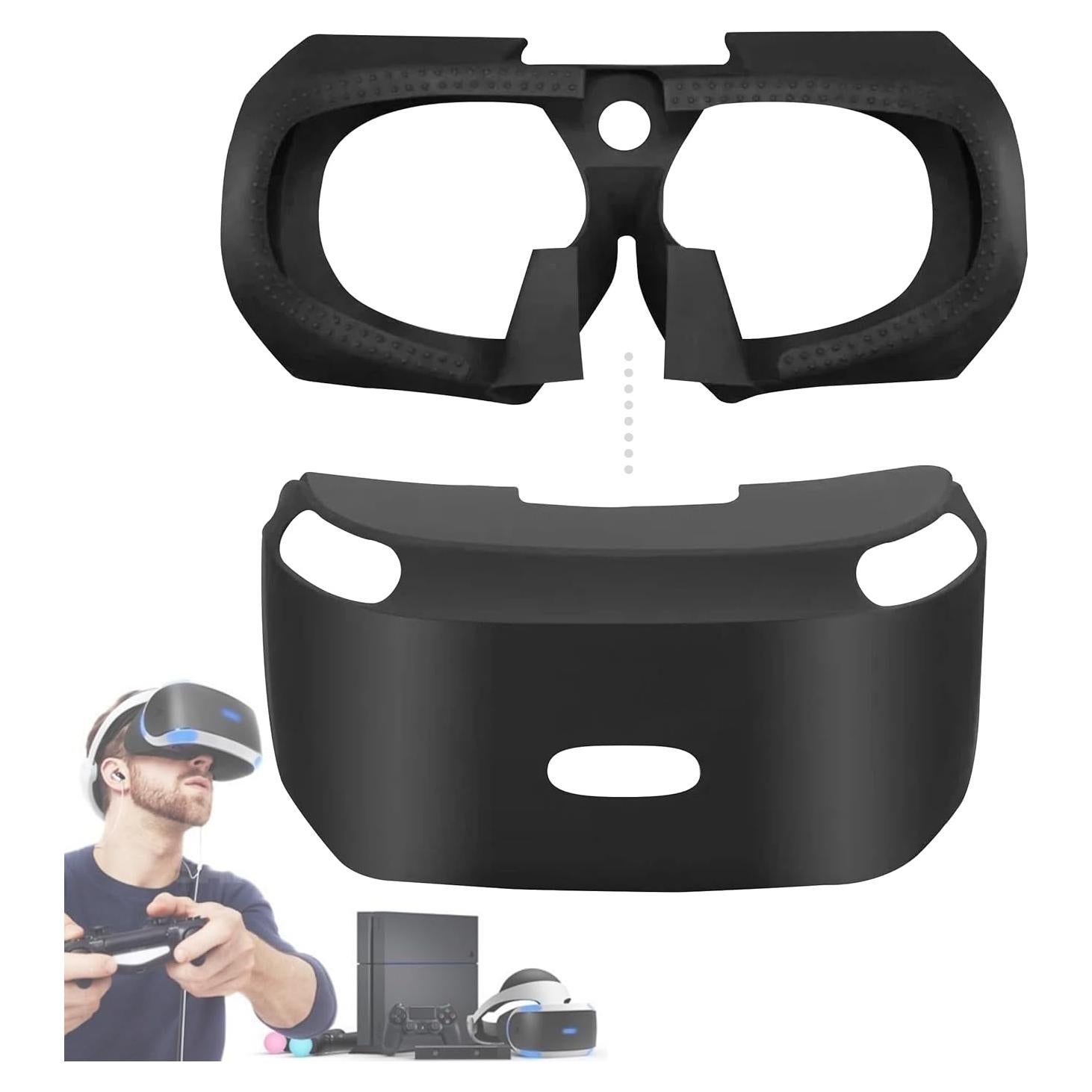 Escudo de Luz Skywin PSVR + Piel Silicona Protectora PS4 VR