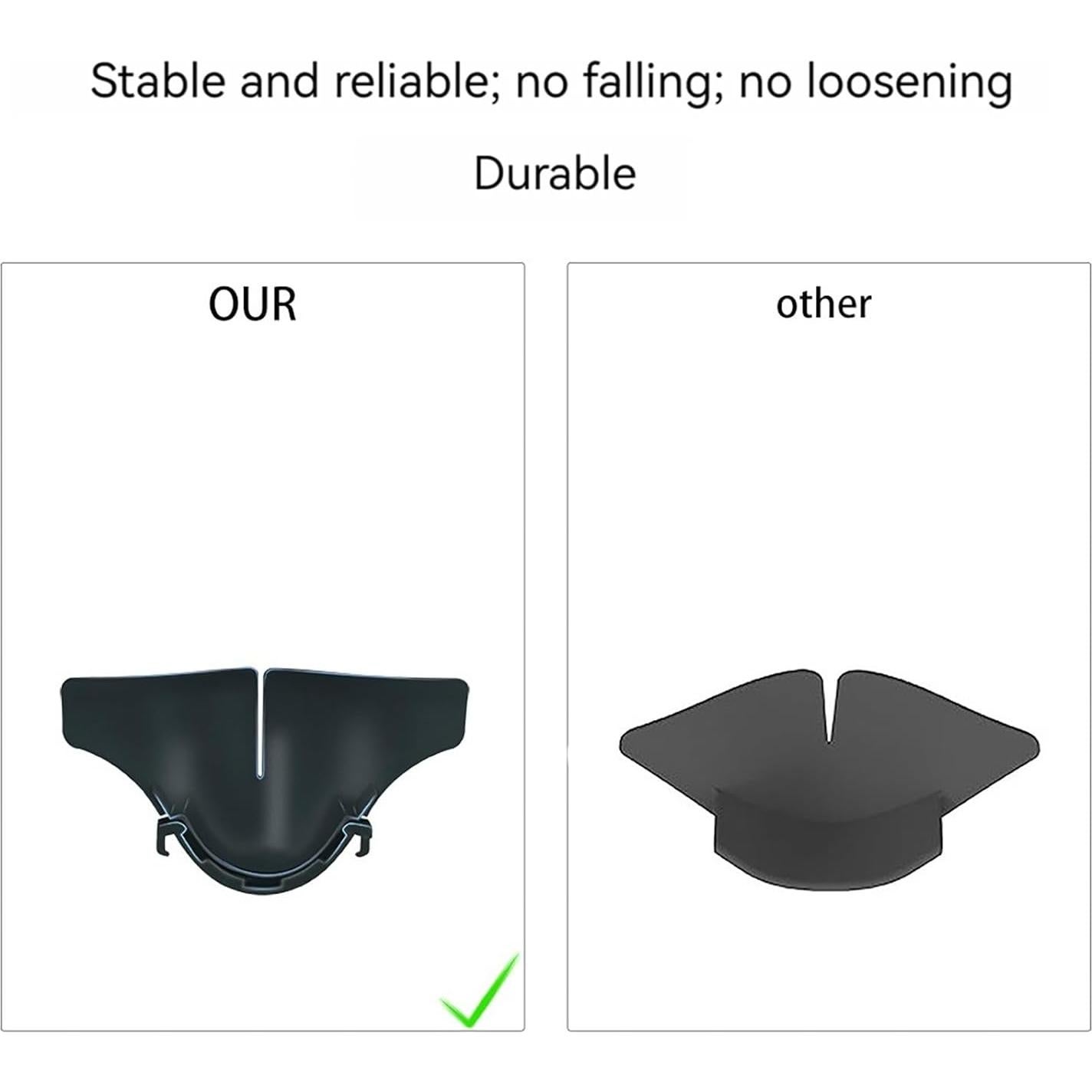 Almohadilla Suave para Nariz VR Quest 3 - 2 PCS Silicona