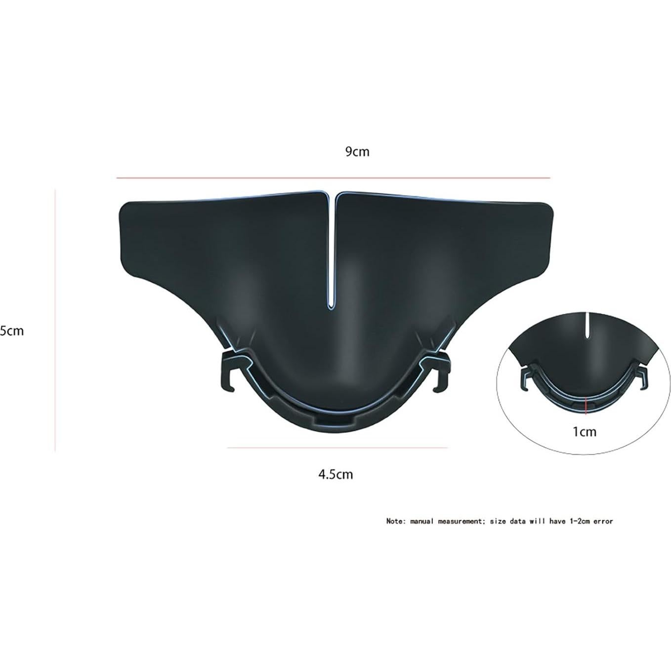Almohadilla Suave para Nariz VR Quest 3 - 2 PCS Silicona
