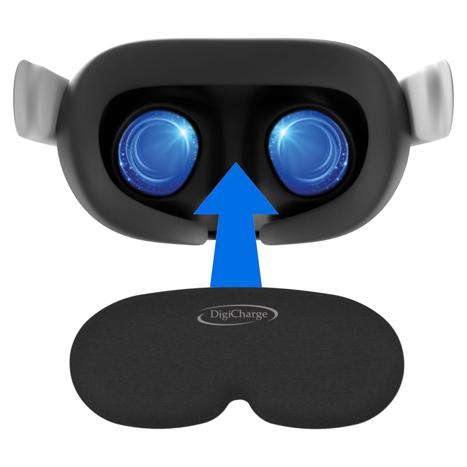 Cubierta de Lente VR Digicharge para Meta Quest 3S y Oculus