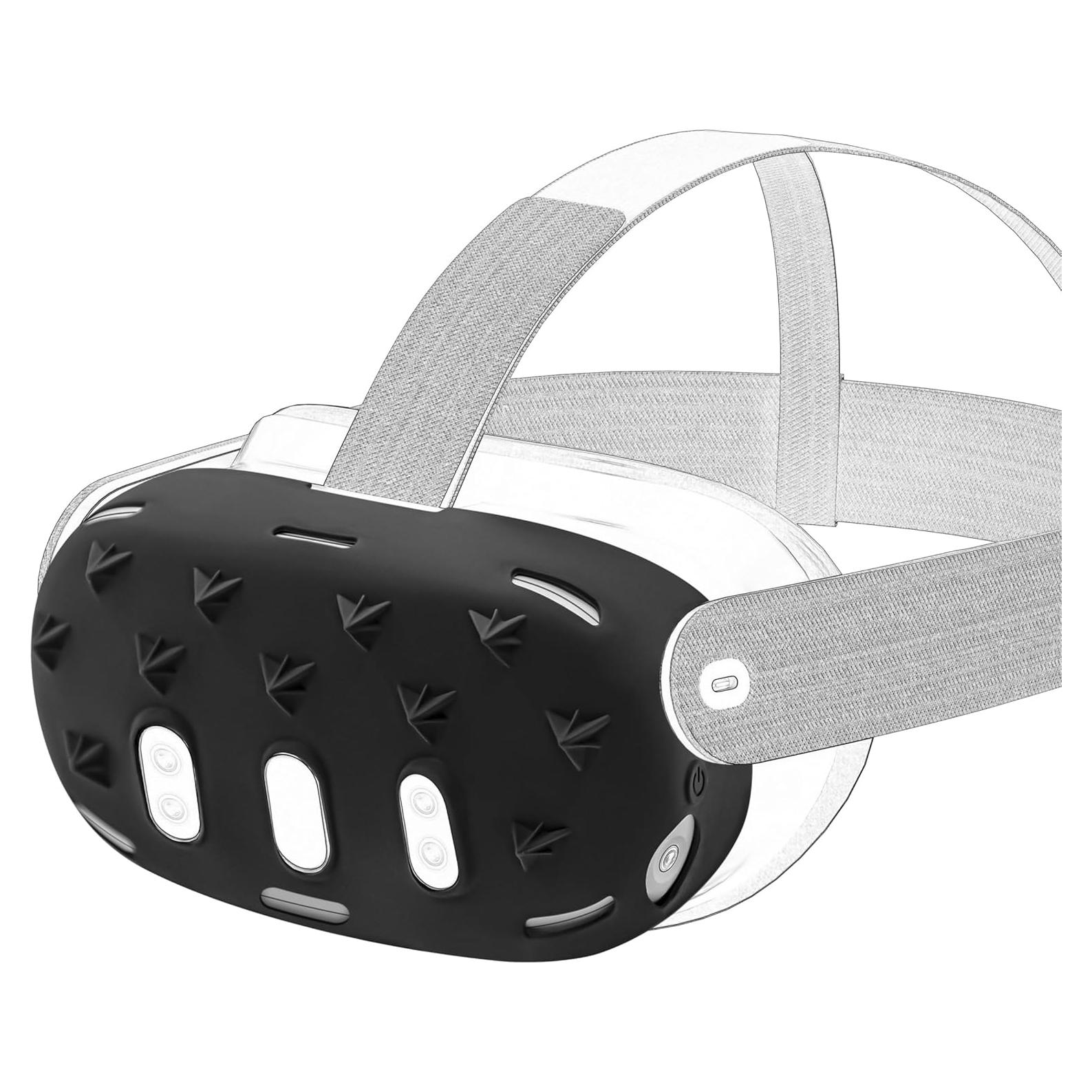 Funda Protectora de Silicona Geekria para Auriculares VR Meta Quest 3