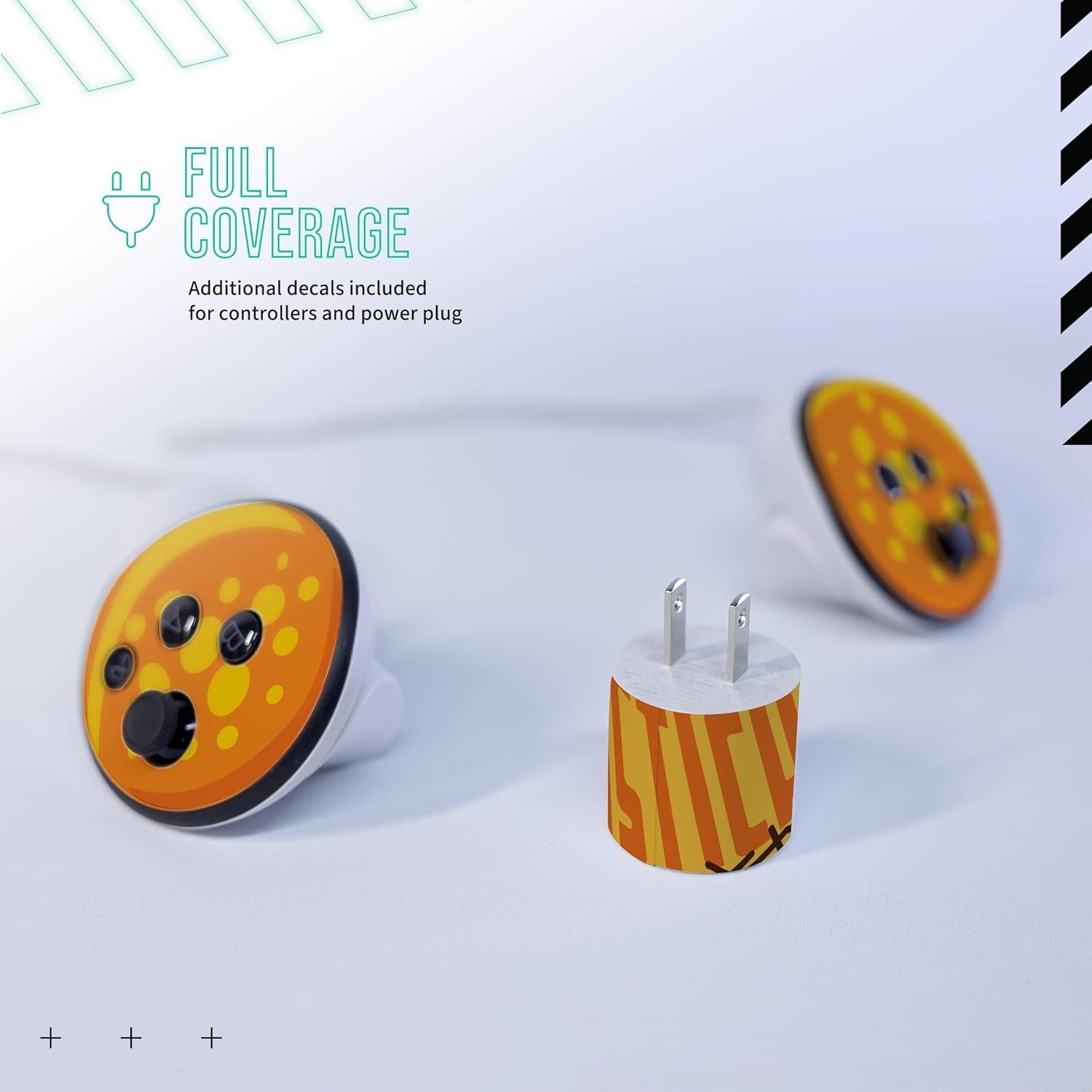 Calcomanías de Vinilo Loucid Skinz para Meta Quest 3 - Pez Naranja