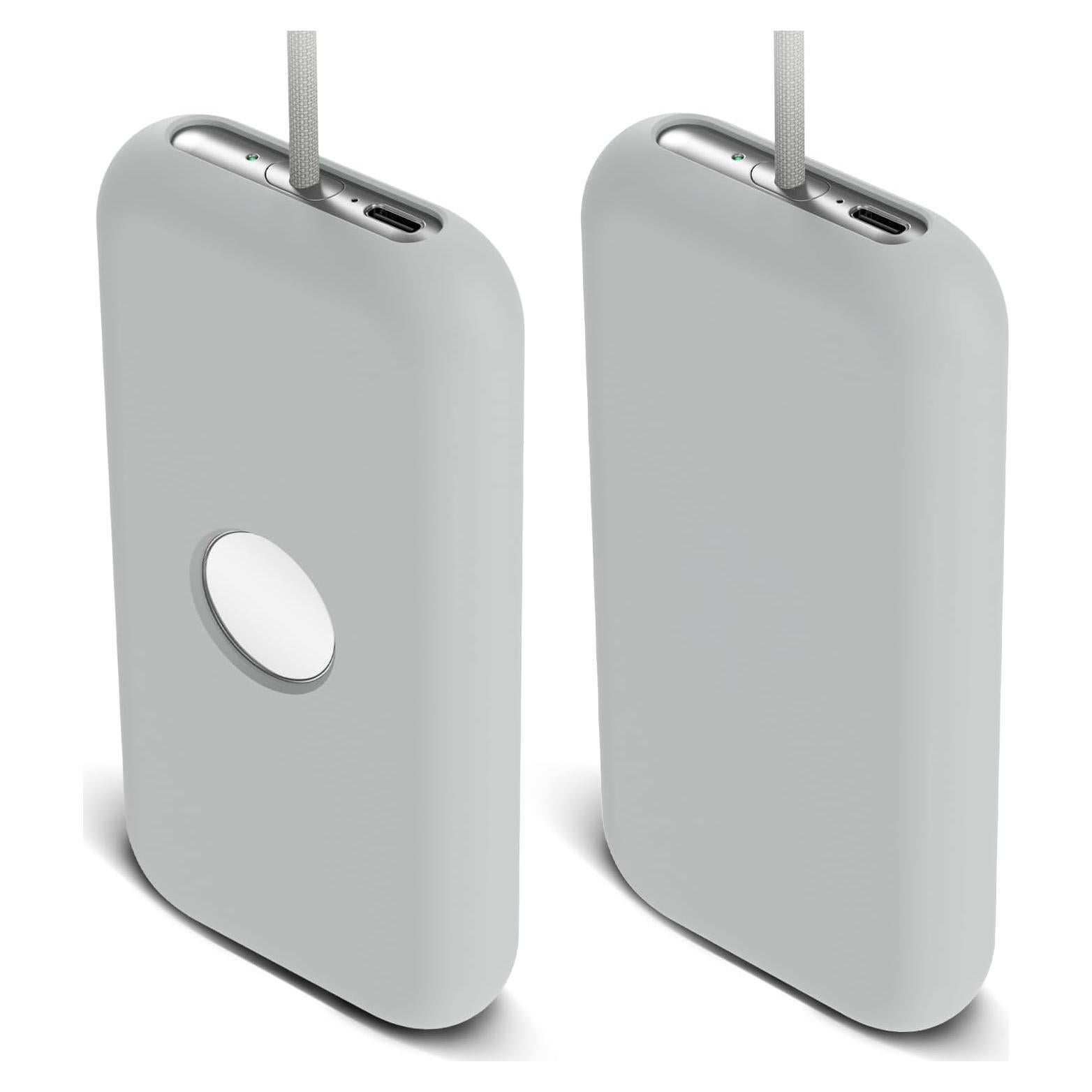 Funda de Silicona para Batería Vision Pro - Gris - Foursea