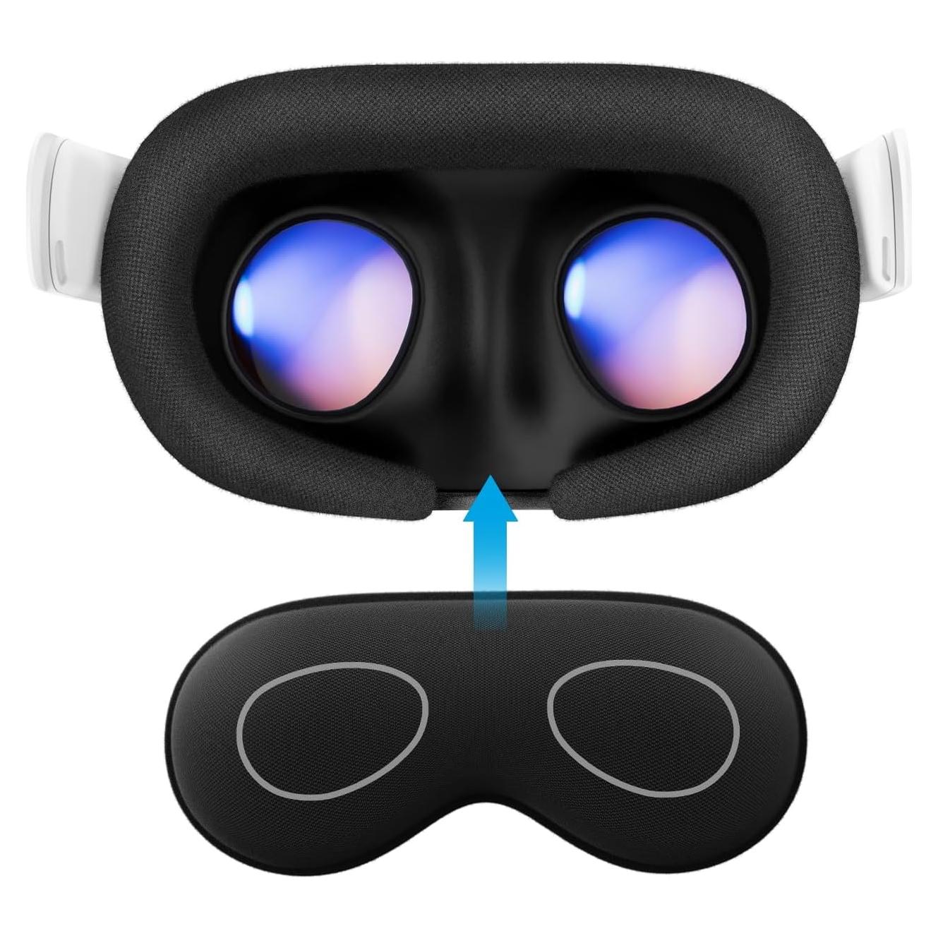 Cubierta Protectora de Lentes AMVR para VR Meta Quest 3s, 3, 2, 1, Vision Pro, Rift S, Valve Index y Pico 4