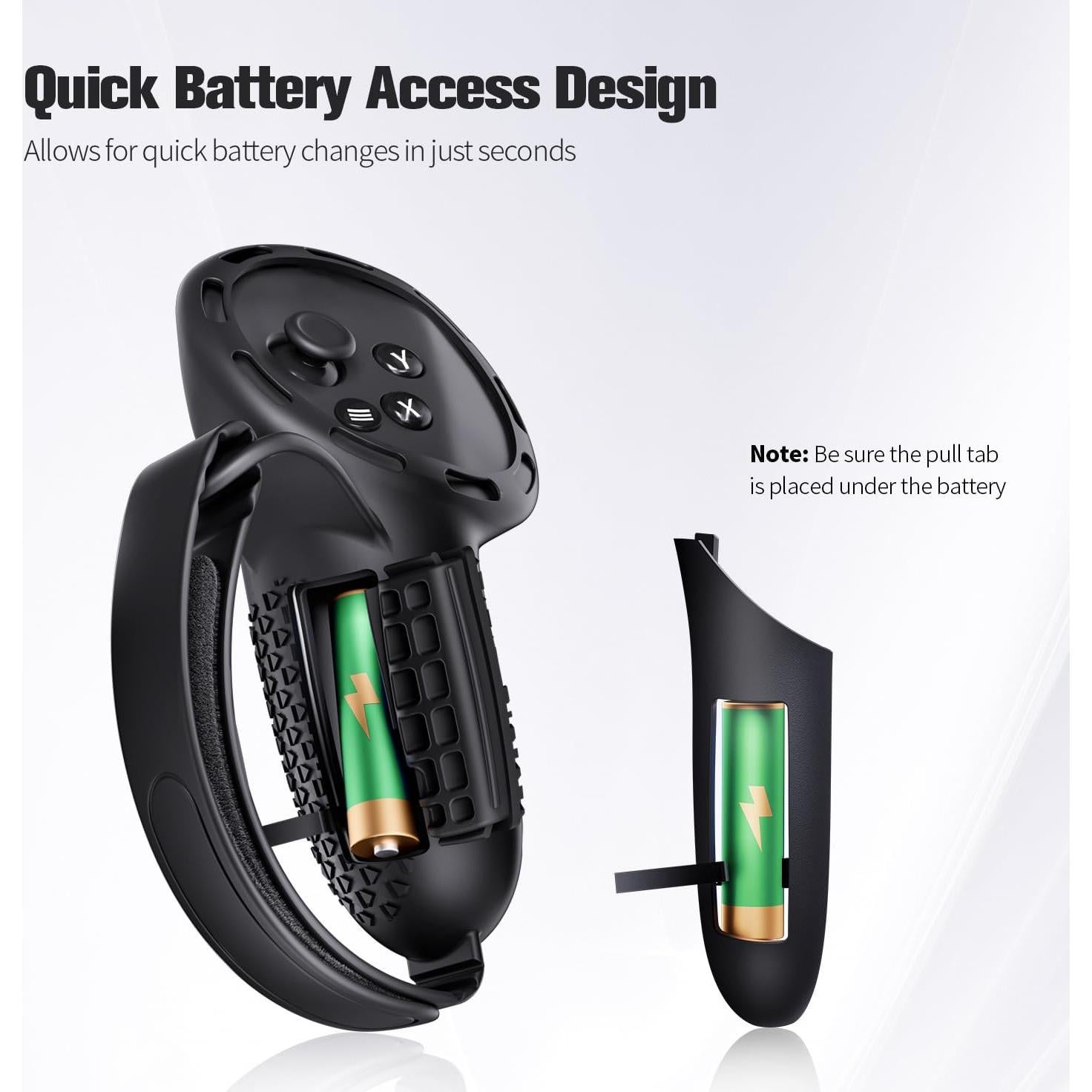 Cubiertas de Agarre TRILINK para Controladores Meta Quest 3S/3