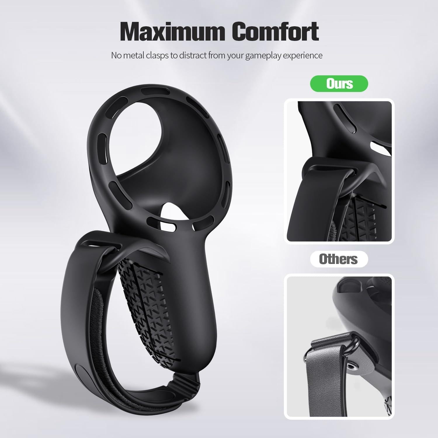 Cubiertas de Agarre TRILINK para Controladores Meta Quest 3S/3