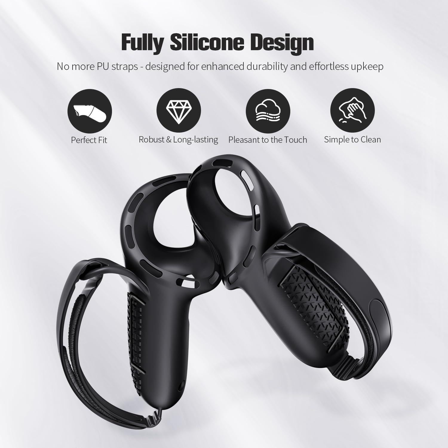 Cubiertas de Agarre TRILINK para Controladores Meta Quest 3S/3