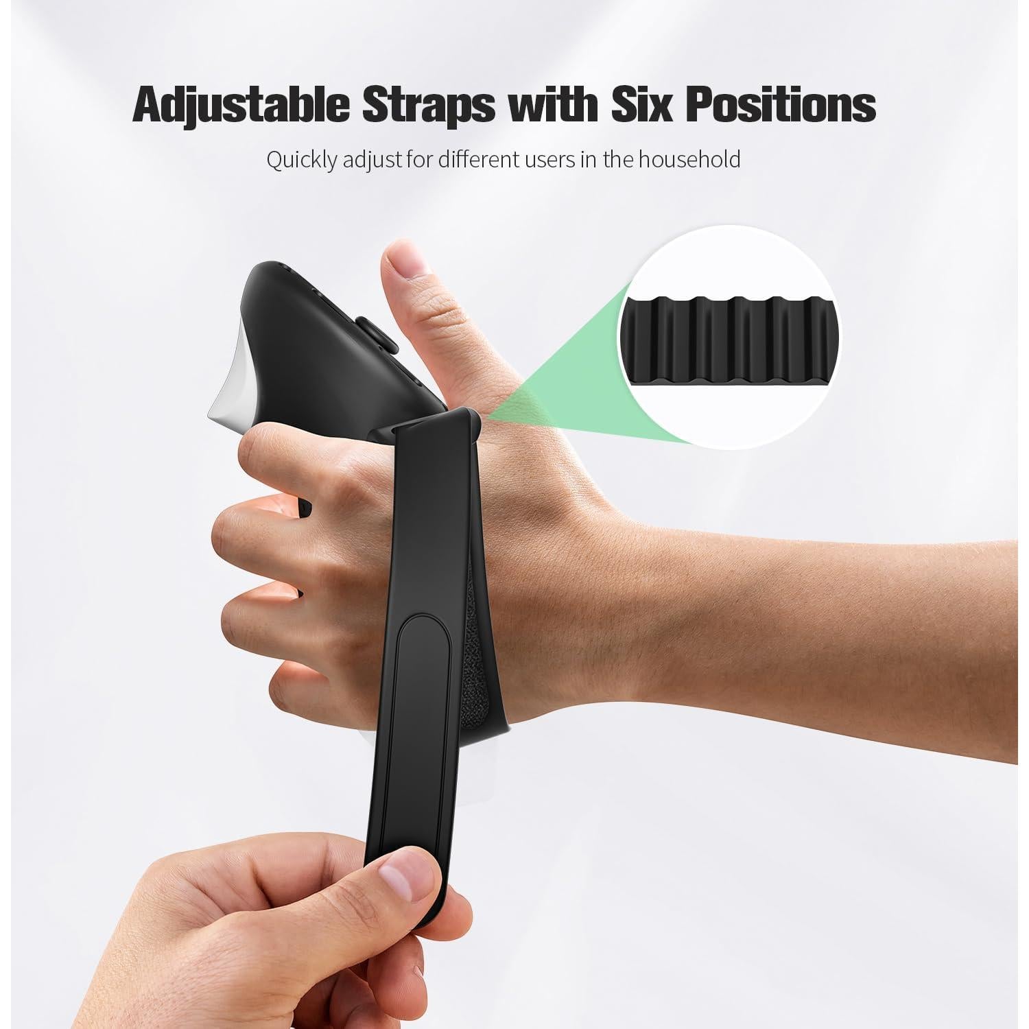 Cubiertas de Agarre TRILINK para Controladores Meta Quest 3S/3