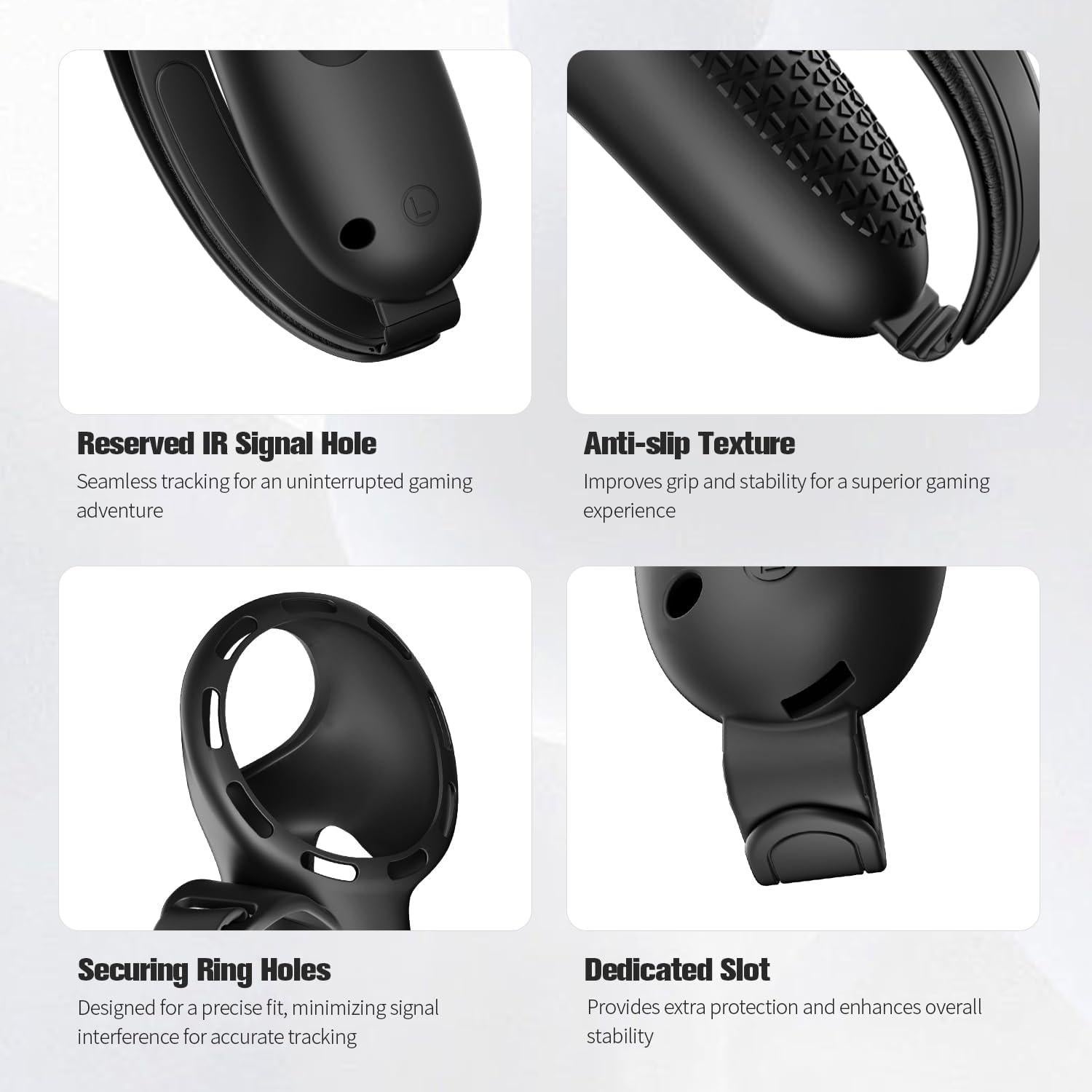 Cubiertas de Agarre TRILINK para Controladores Meta Quest 3S/3