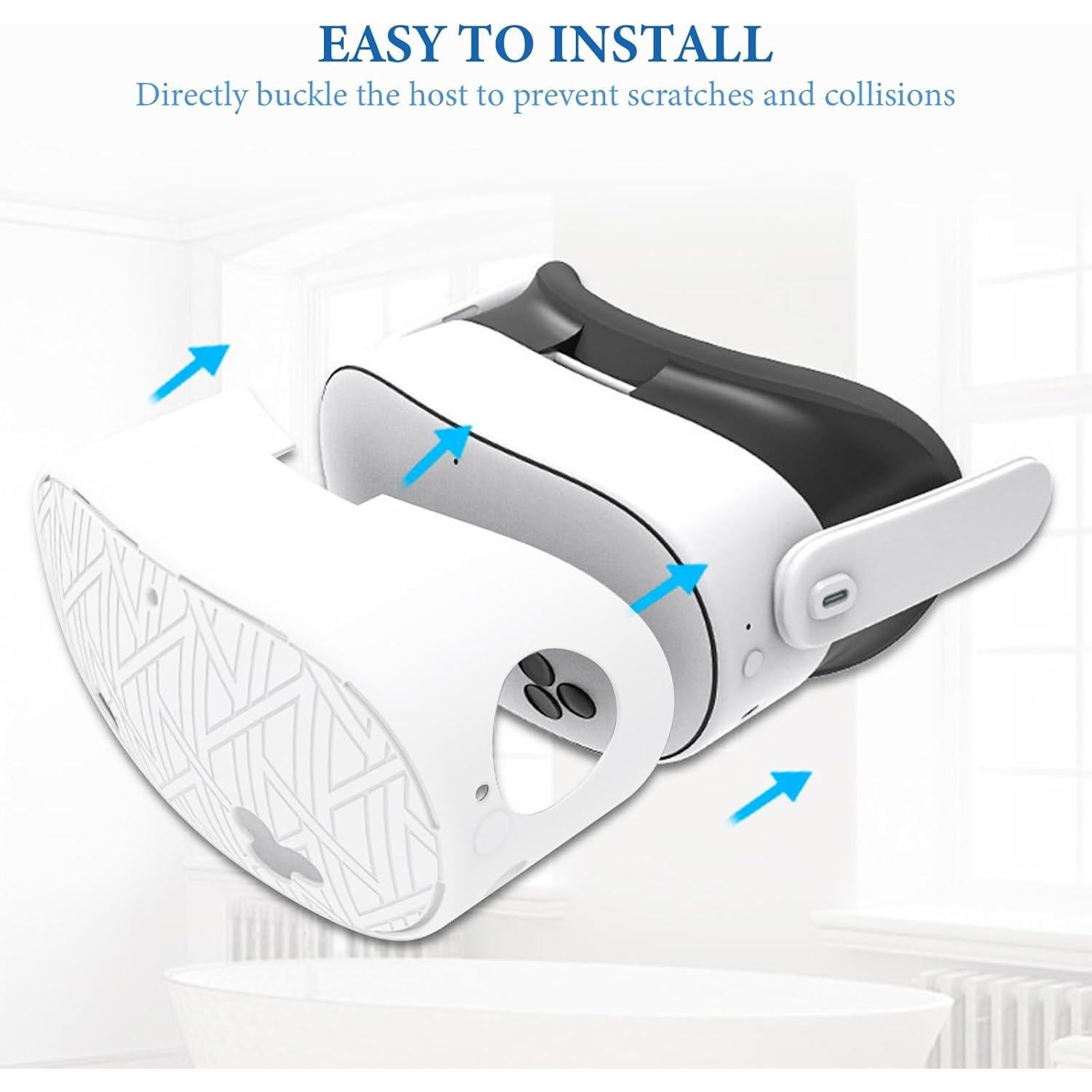 Funda Protectora de Silicona Geekria para Auriculares VR Meta Quest 3S