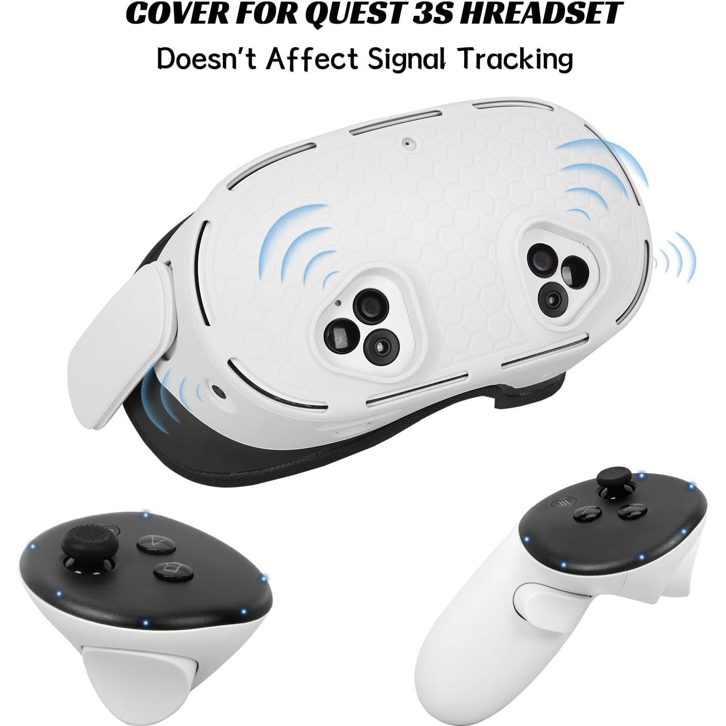 Cubierta de Silicona YipuVR para Quest 3S - Protección Antirayaduras