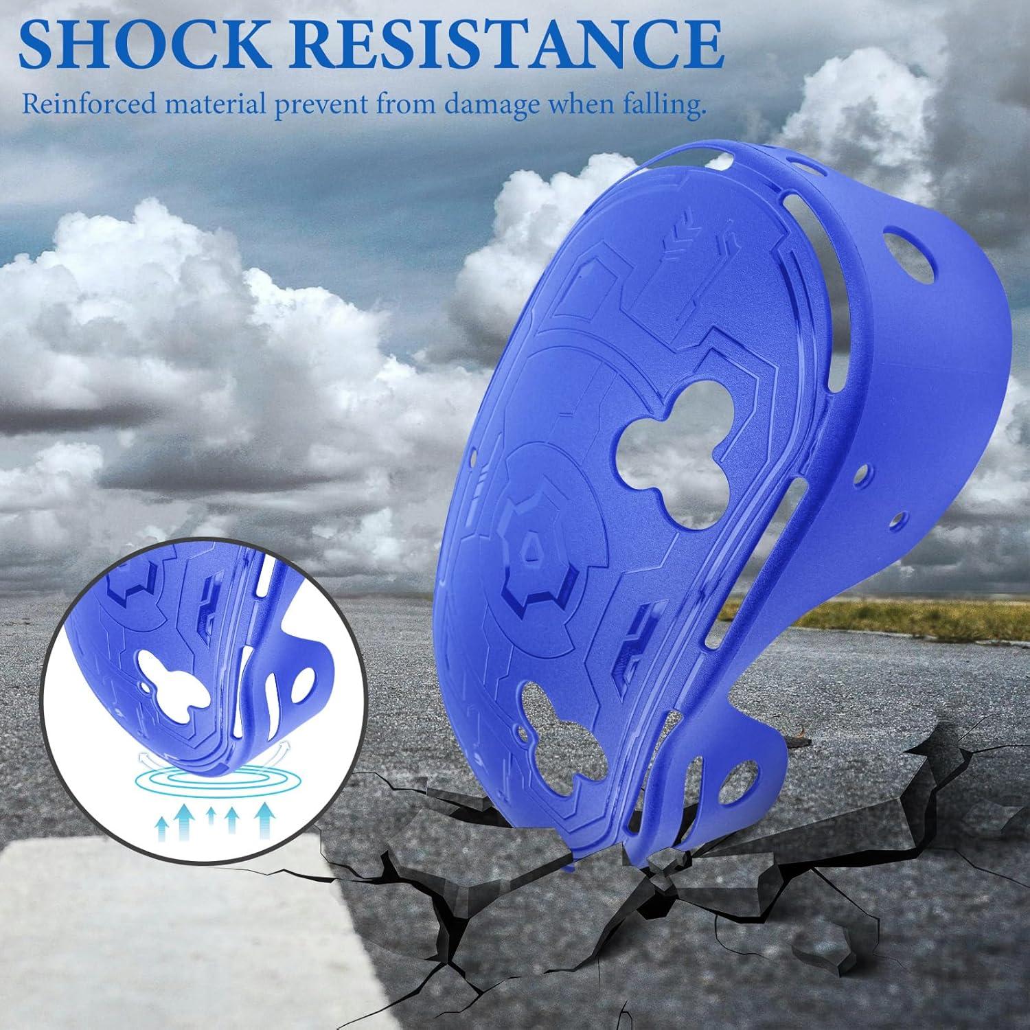 Funda Protectora Geekria para Auriculares VR Meta Q3S Azul