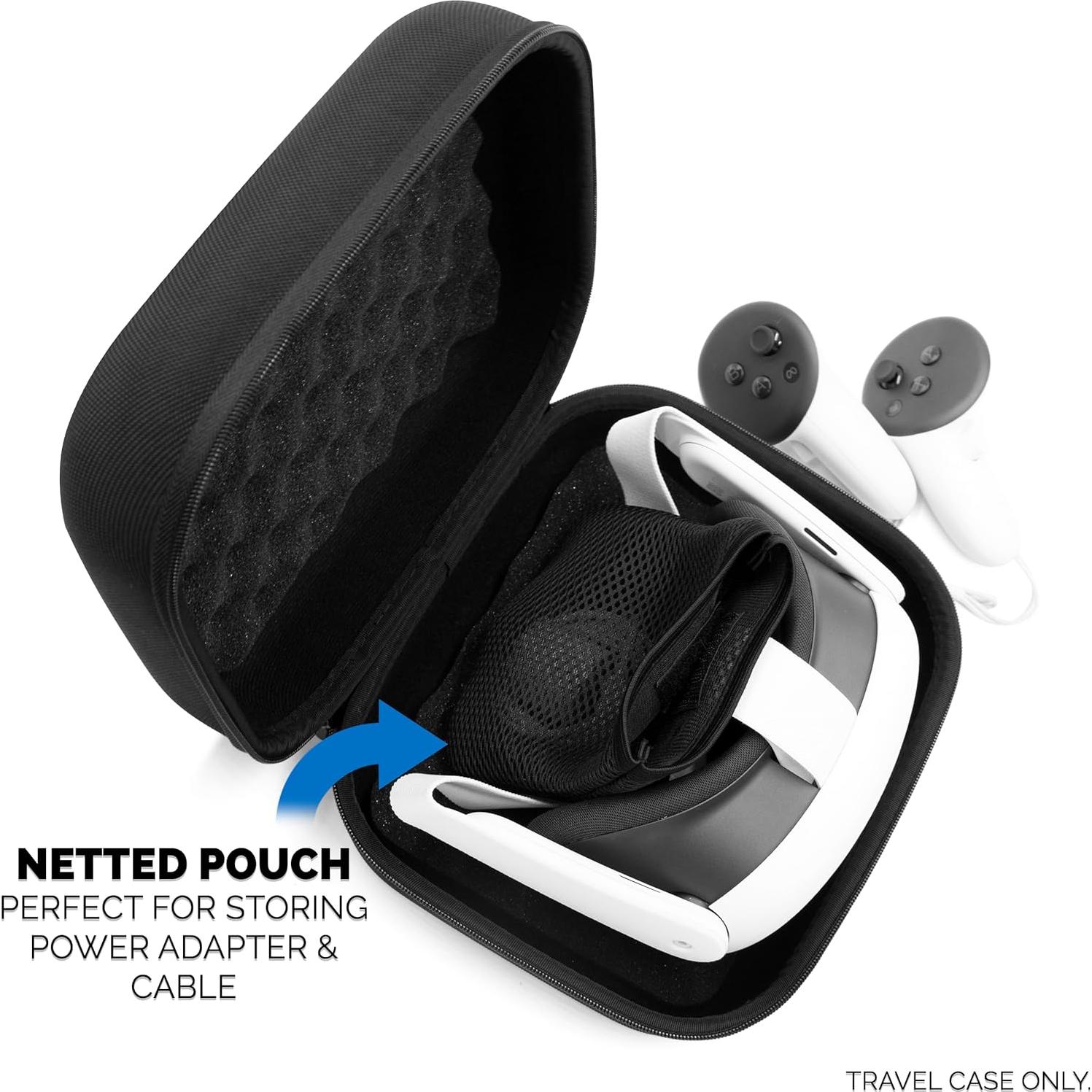 Estuche Duro CASEMATIX para Auriculares VR Meta Quest 3S/3