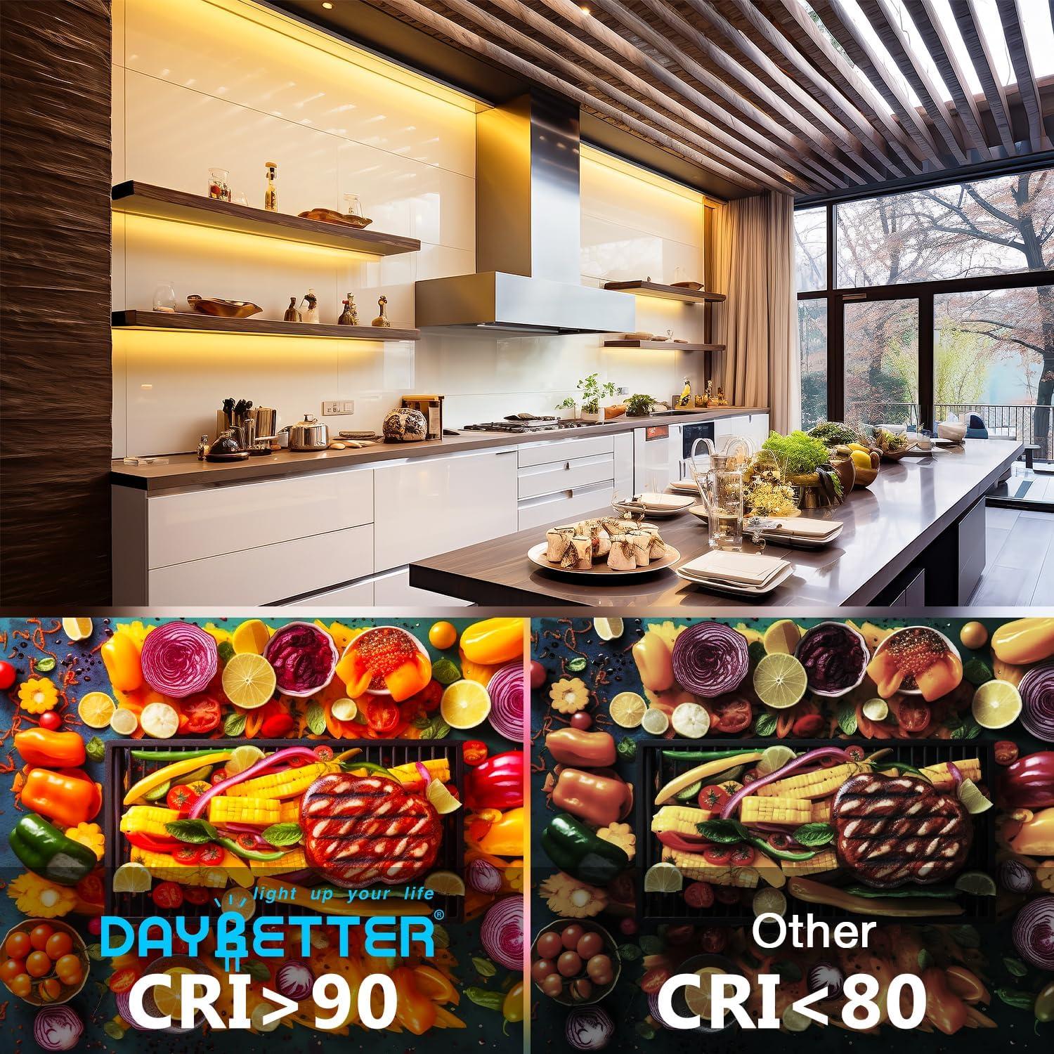 Tira LED COB 5m DAYBETTER Blanco Ajustable 2700K-6500K