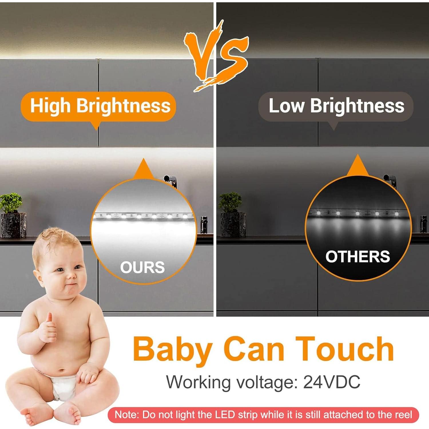 Tira de Luz LED Blanca 10m CT CAPETRONIX 6000K Regulable