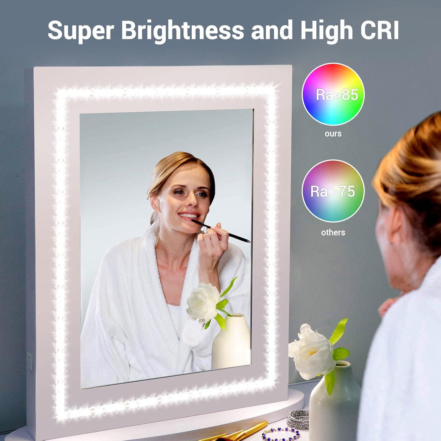 Tira de Luz LED Blanca 10m CT CAPETRONIX 6000K Regulable