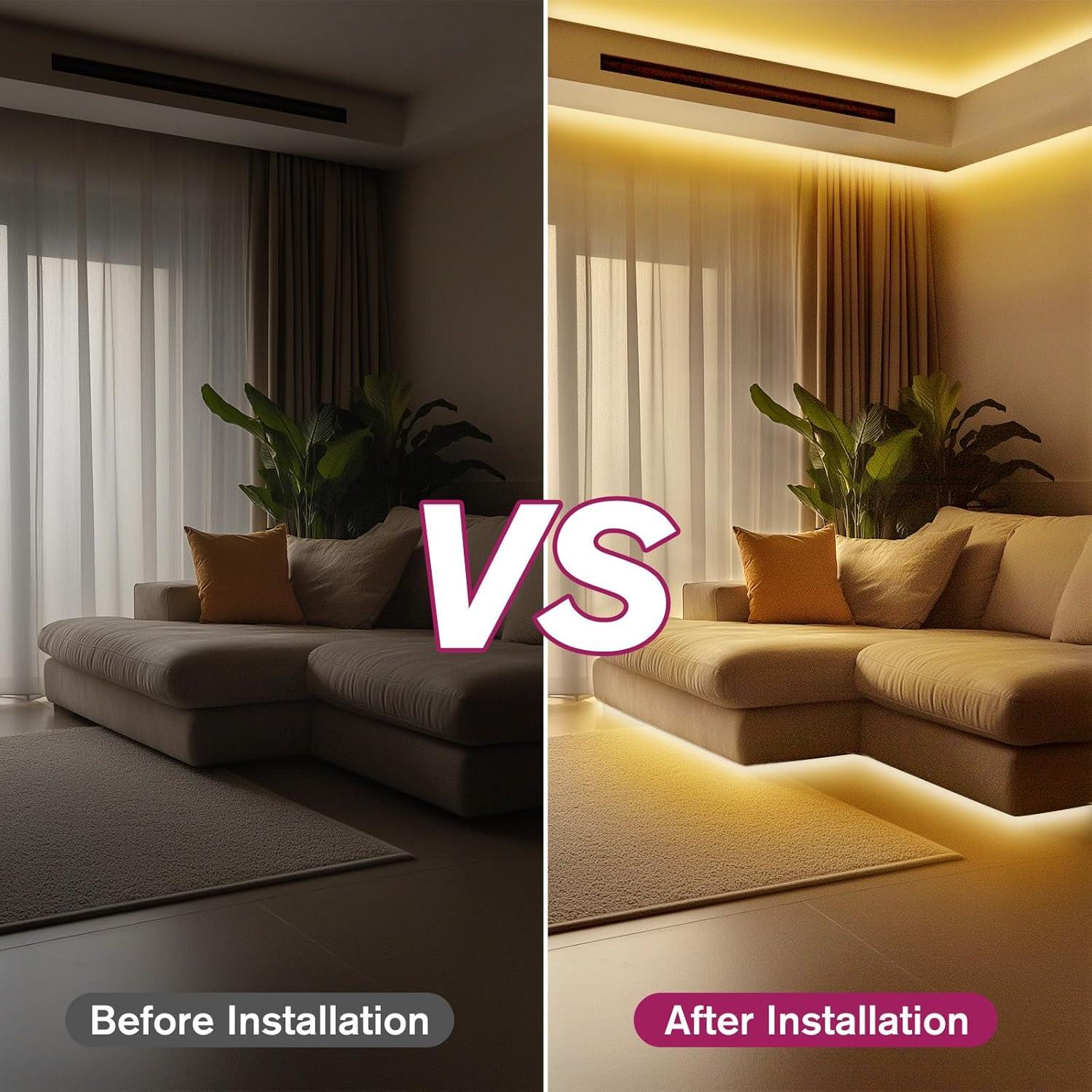 Cinta de Luz LED COB Dimmable EMITEVER 5m 3000K 24V