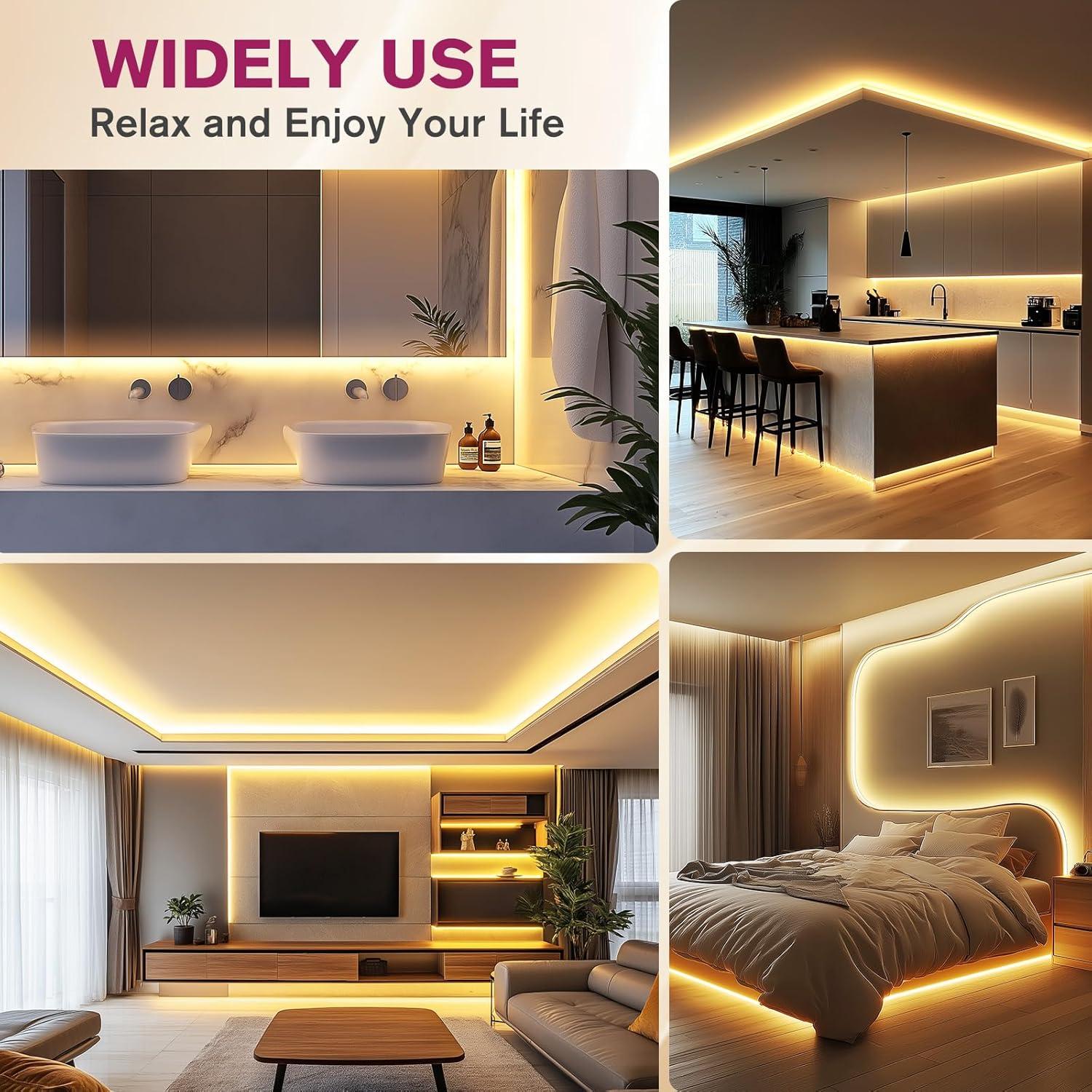 Cinta de Luz LED COB Dimmable EMITEVER 5m 3000K 24V