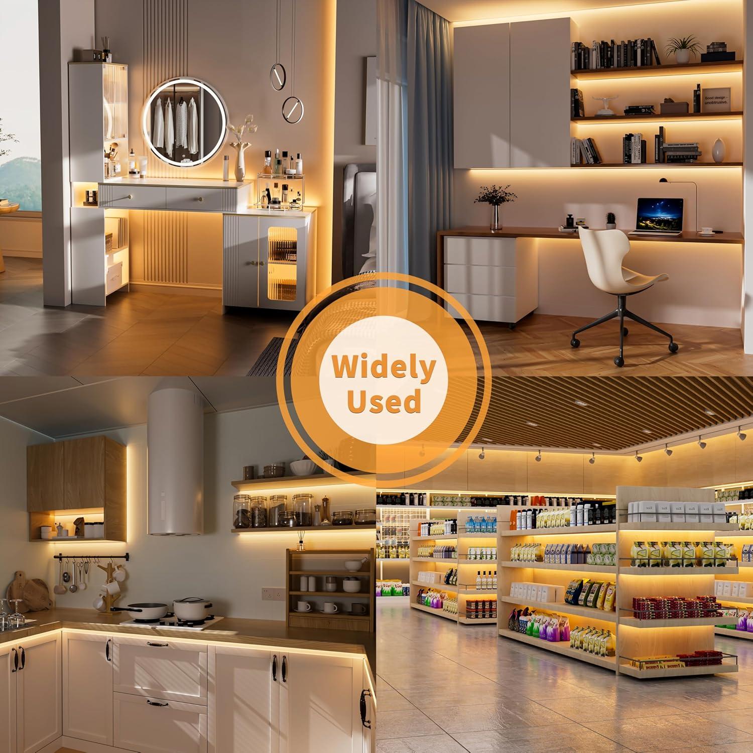 Cinta LED COB PAUTIX 6.1m 3087 LEDs Blanco Cálido 2700K