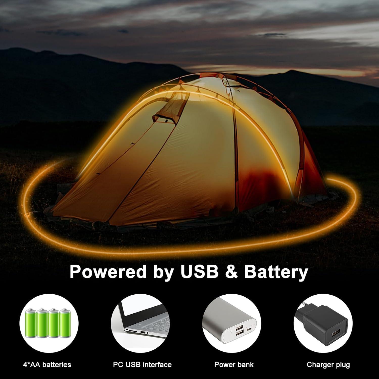 Tira de luces LED COB LumBelle 2m 640 LEDs regulable blanca cálida