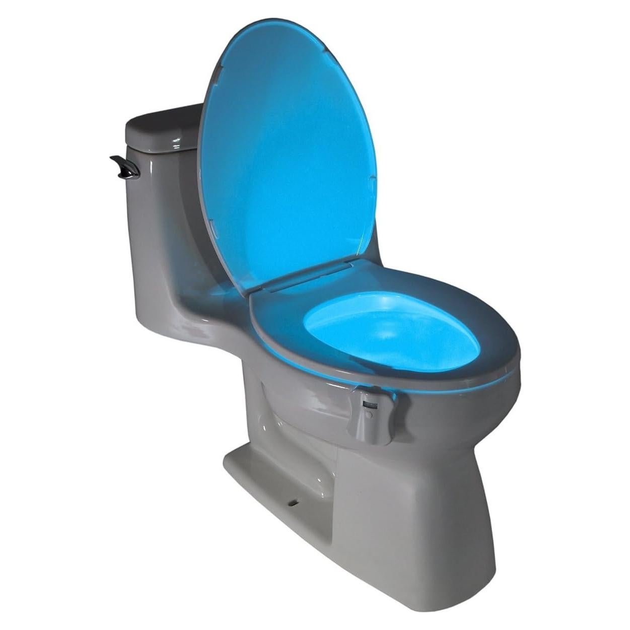 Luz de Inodoro LED Wally LightBowl, Sensor Movimiento, 8 Colores