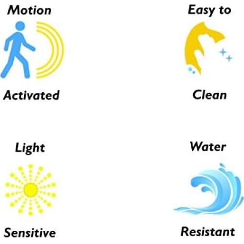 Luz de Inodoro LED Wally LightBowl, Sensor Movimiento, 8 Colores