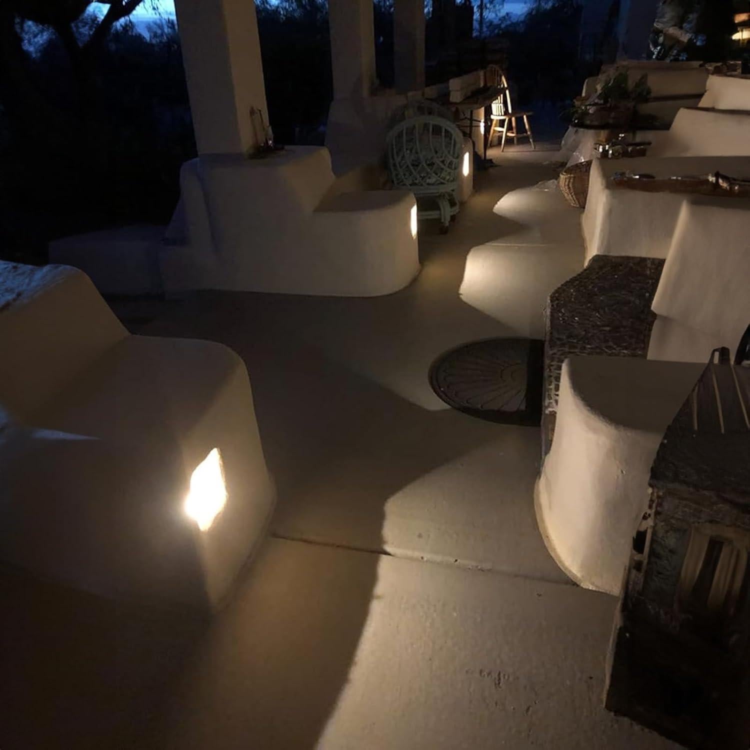 Paquete de 8 Luces LED con Sensor de Movimiento Wotermly