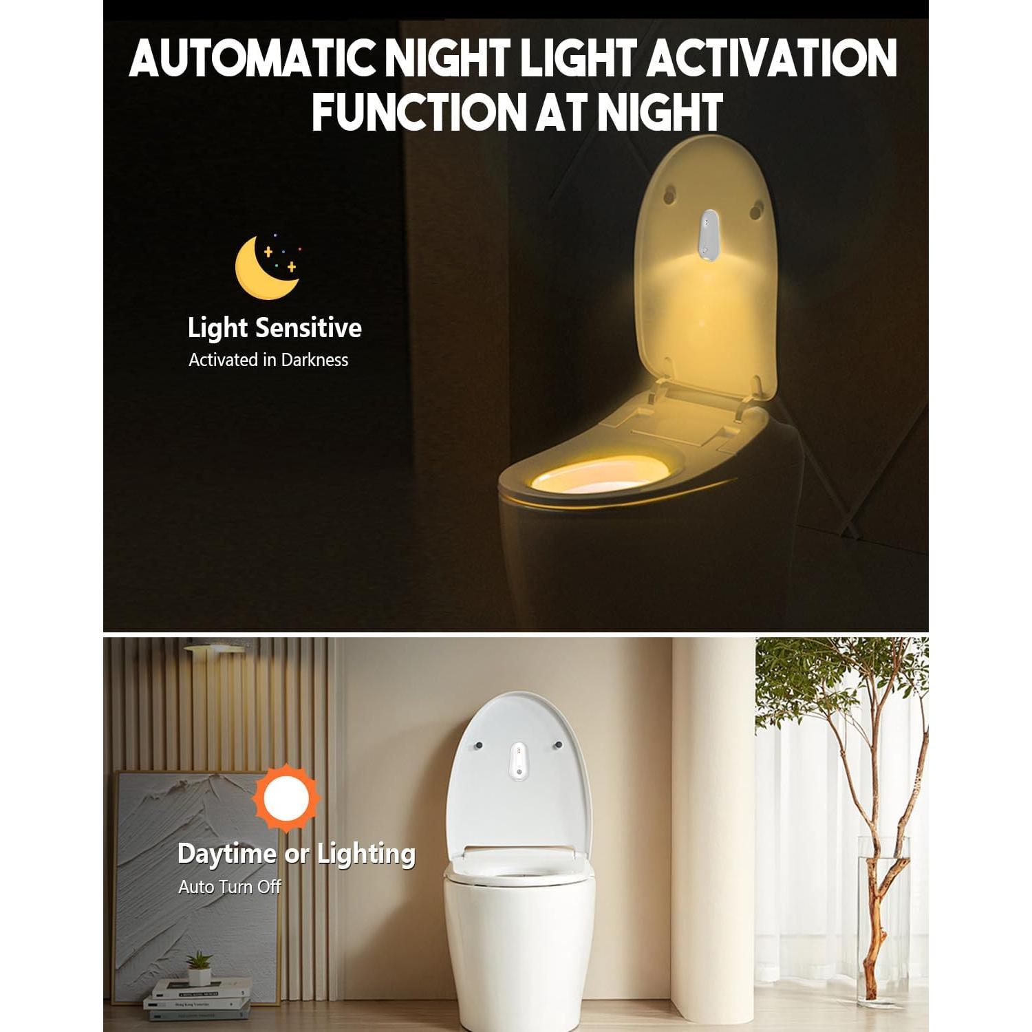 Luz Nocturna LED LAVAED con Sensor de Movimiento 1800mAh