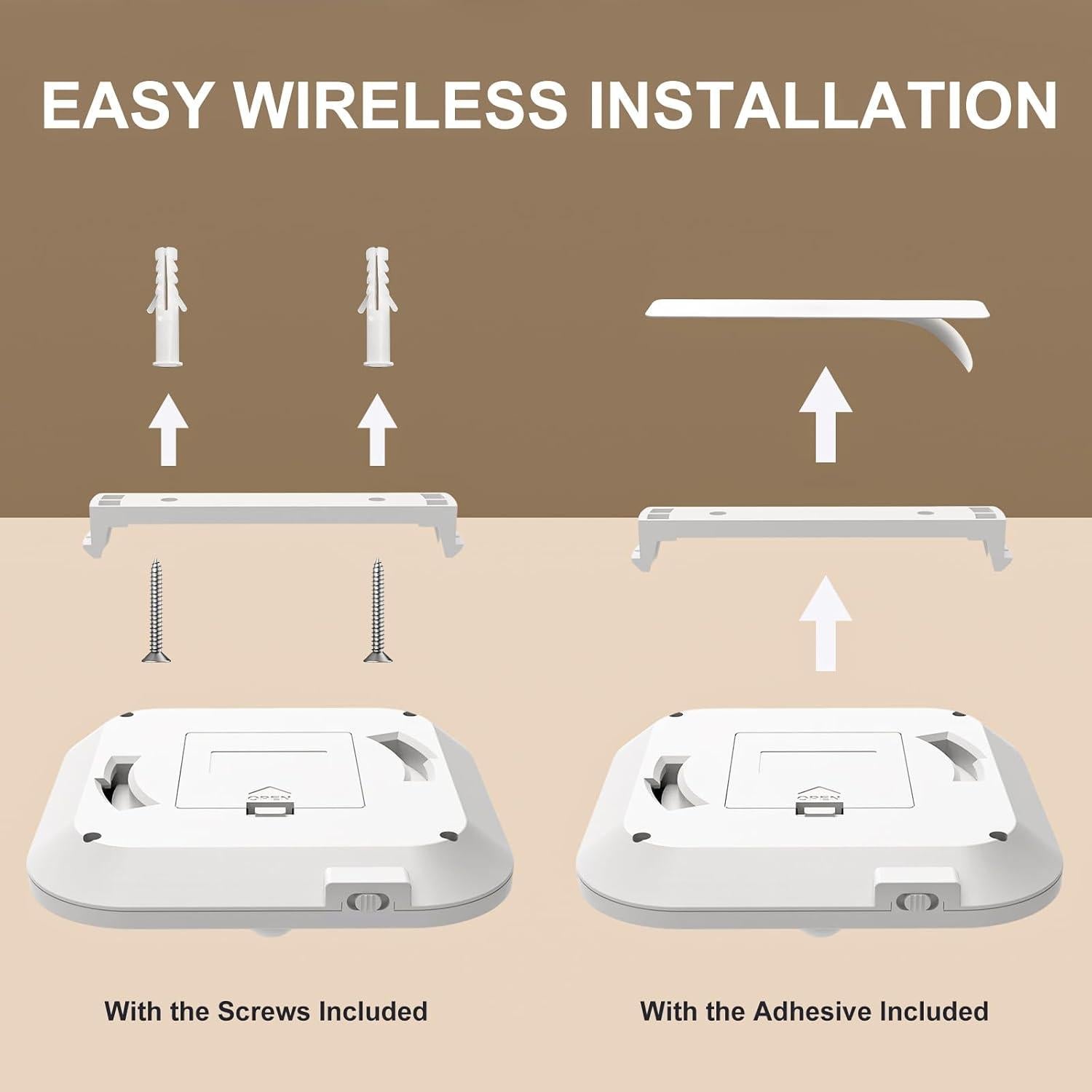 Luz de Techo con Sensor de Movimiento ANOTEK 6000K 180LM