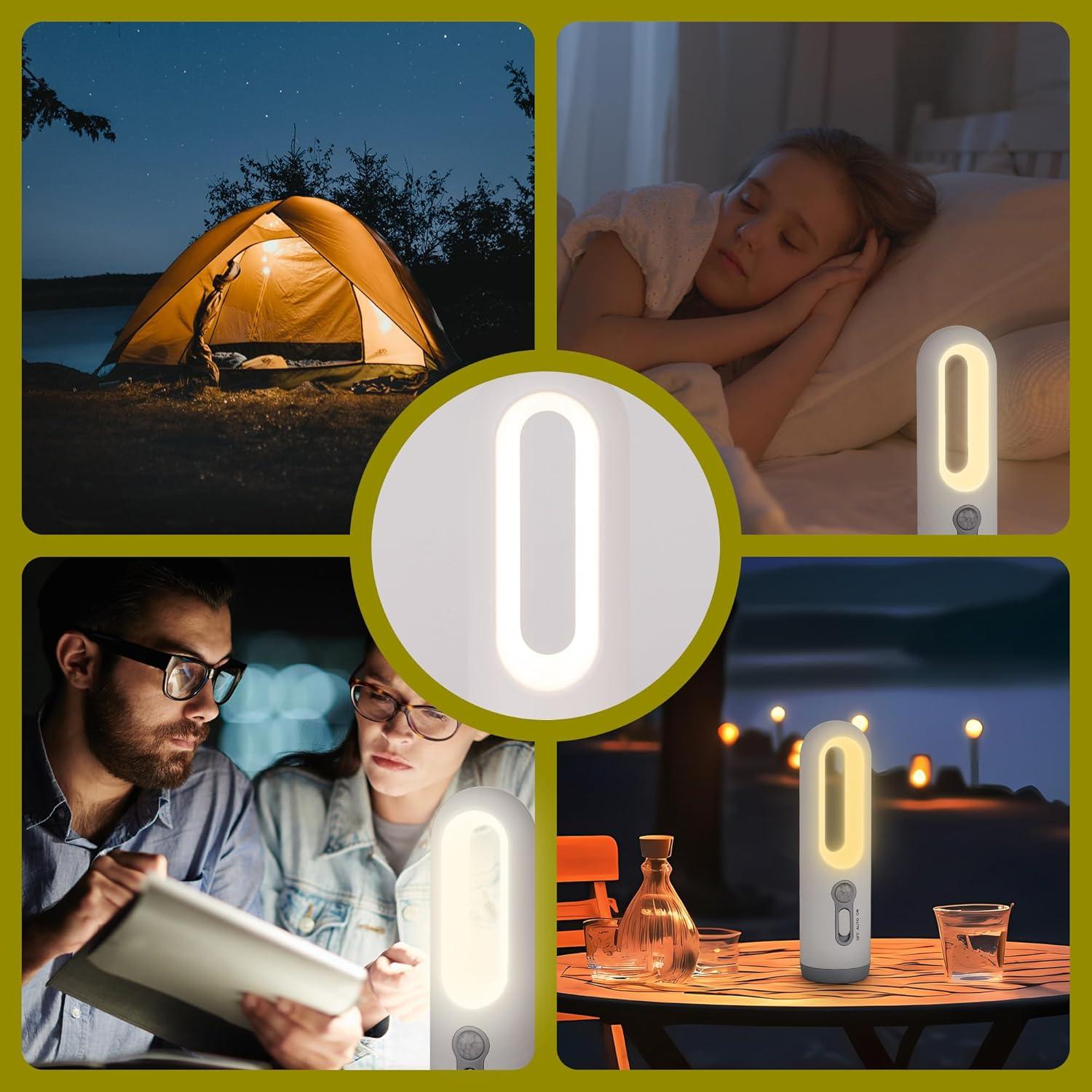 Luz Nocturna LED Recargable Stanlips con Sensor de Movimiento