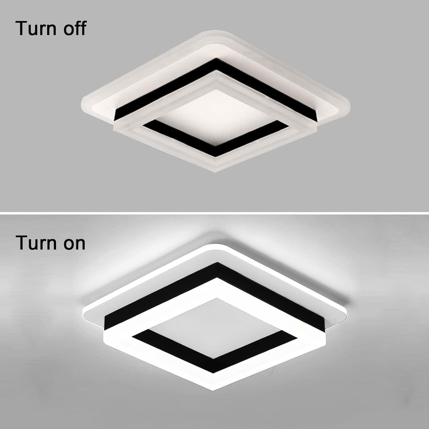 Luz de Techo LED EIDEARAY 24W con Sensor de Movimiento 20cm