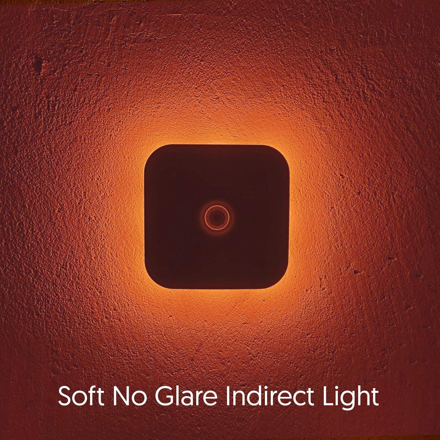 Luz Nocturna Portátil LED Rojo con Sensor de Movimiento - 2 Unidades