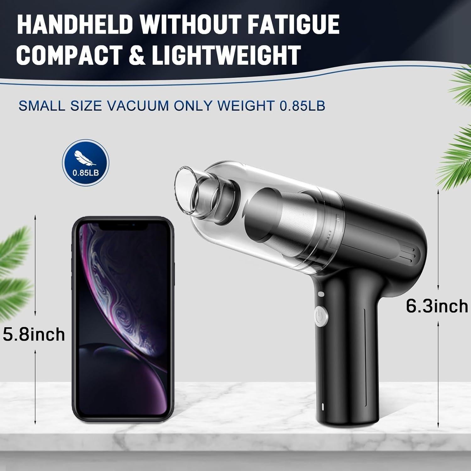 Aspiradora de Mano Inalámbrica Lovyi LT-125 2 en 1 6000Pa