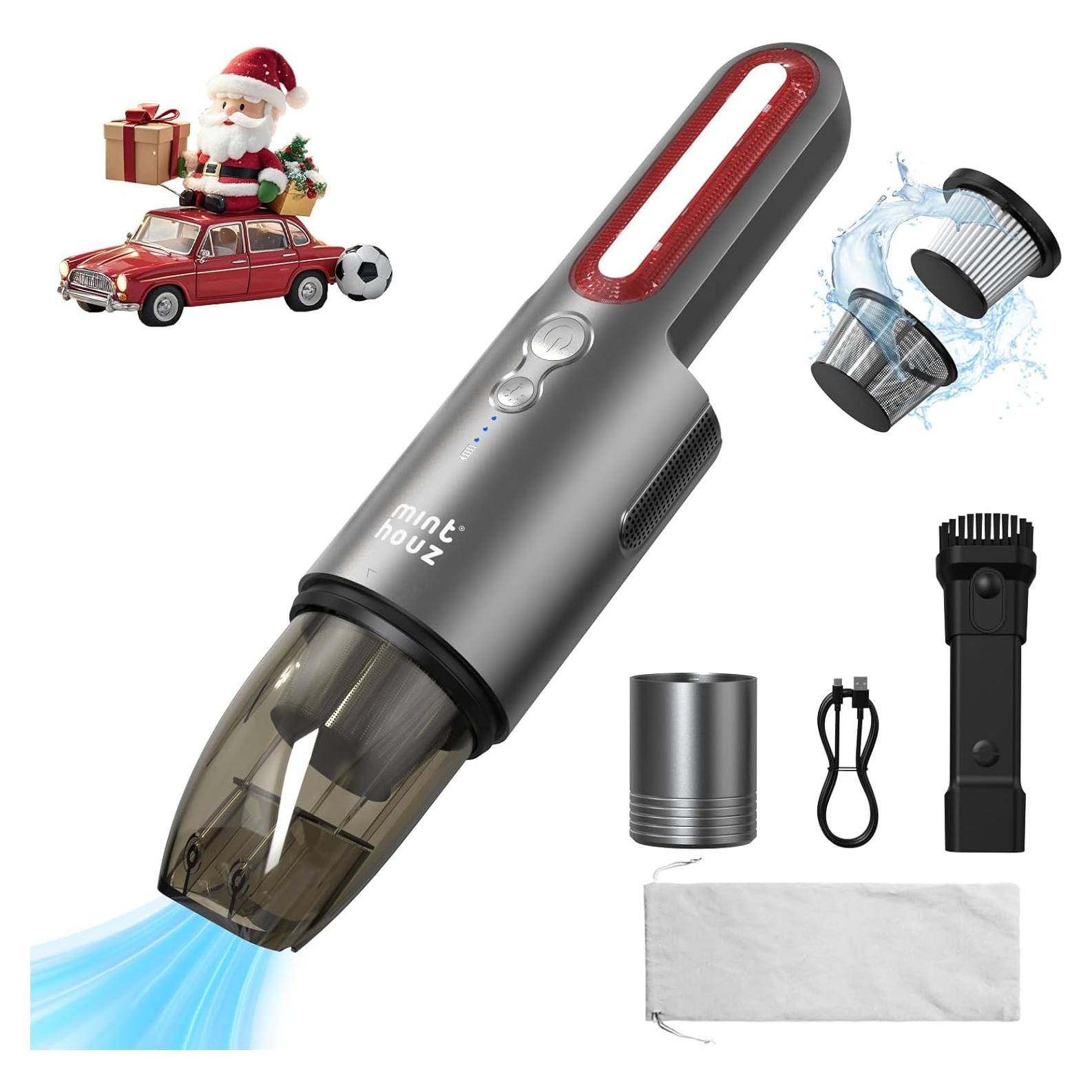 Aspiradora de Coche Minthouz MT-L005 Inalámbrica 70W HEPA