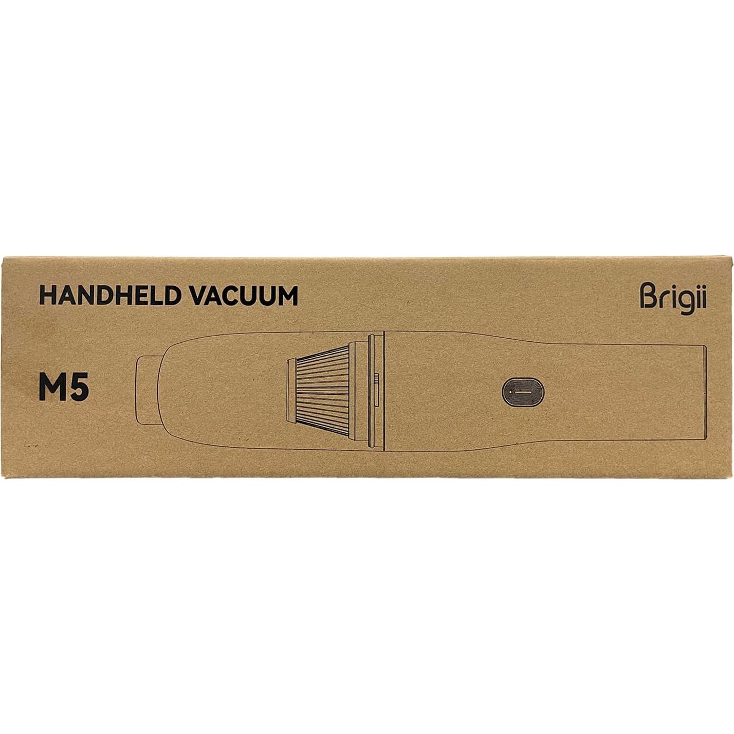 Aspiradora de Grietas Brigii M5 Inalámbrica 2 en 1 0.4kg