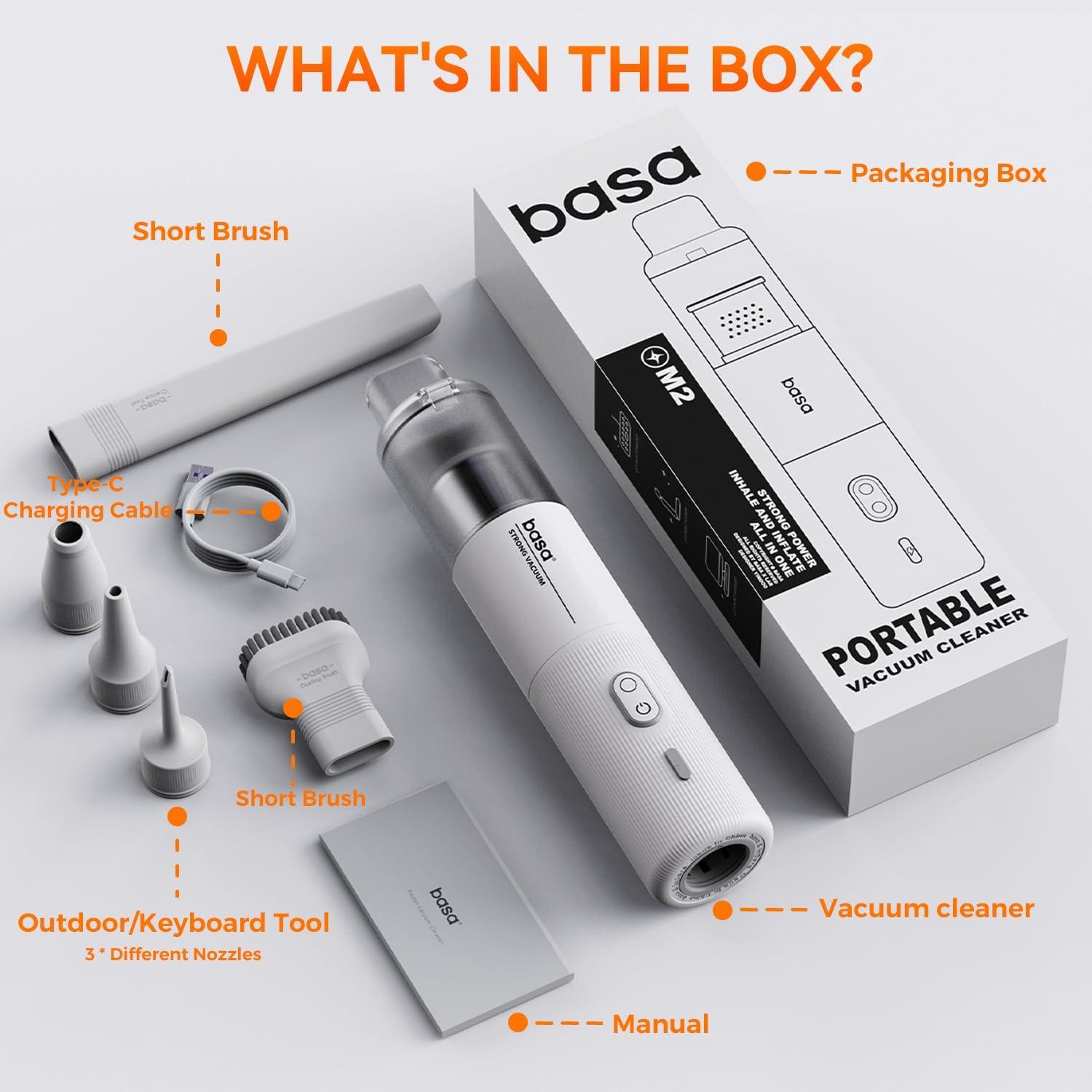 Aspiradora de Mano Inalámbrica Genérica VC-M2C 80W Gris