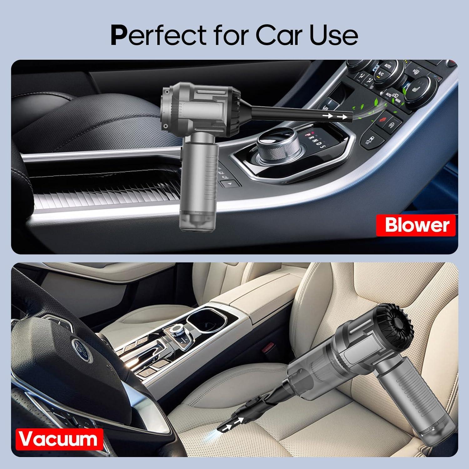 Aspiradora de Mano Auloea V01pro 9000Pa Inalámbrica Gris