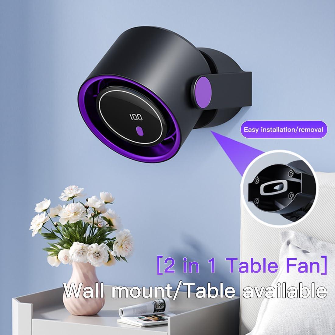 Ventilador de Mesa OHLGT F8 Silencioso 100 Velocidades 50W