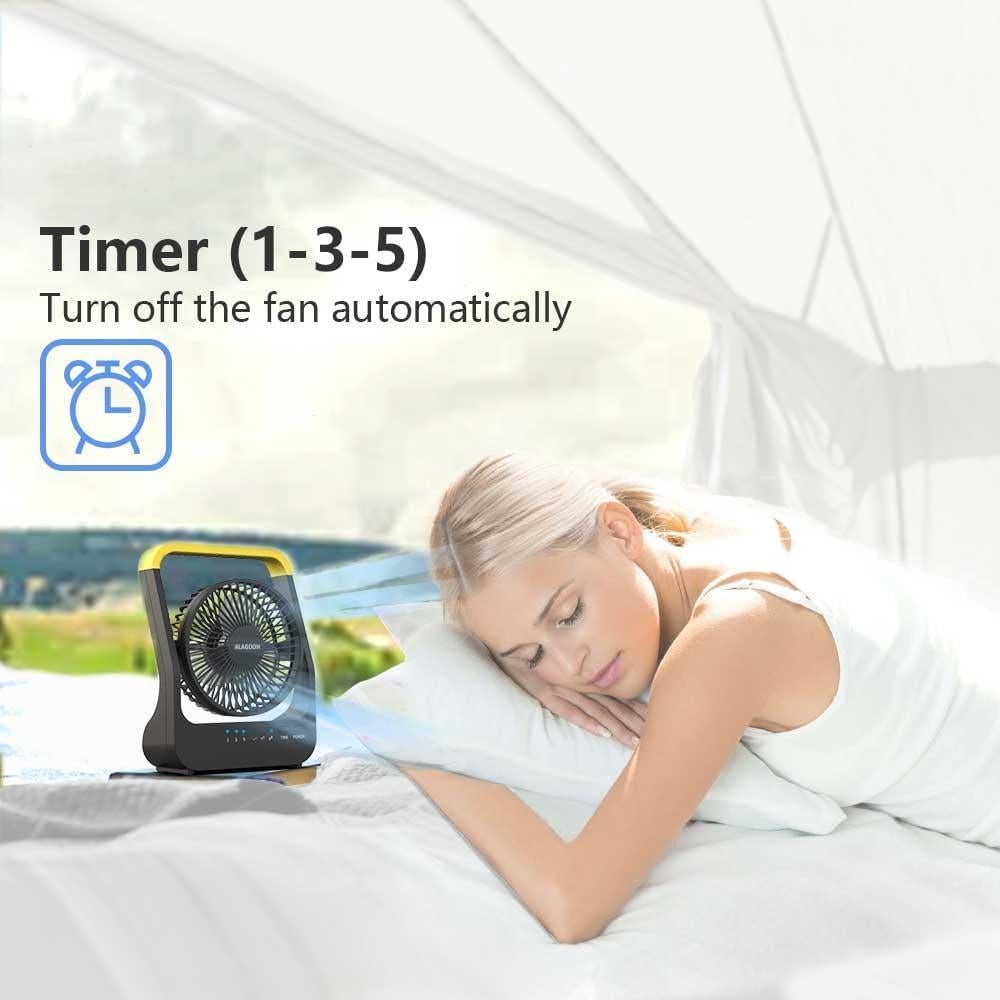 Ventilador de Escritorio Portátil ALAGOON FSGDC01 3 Velocidades