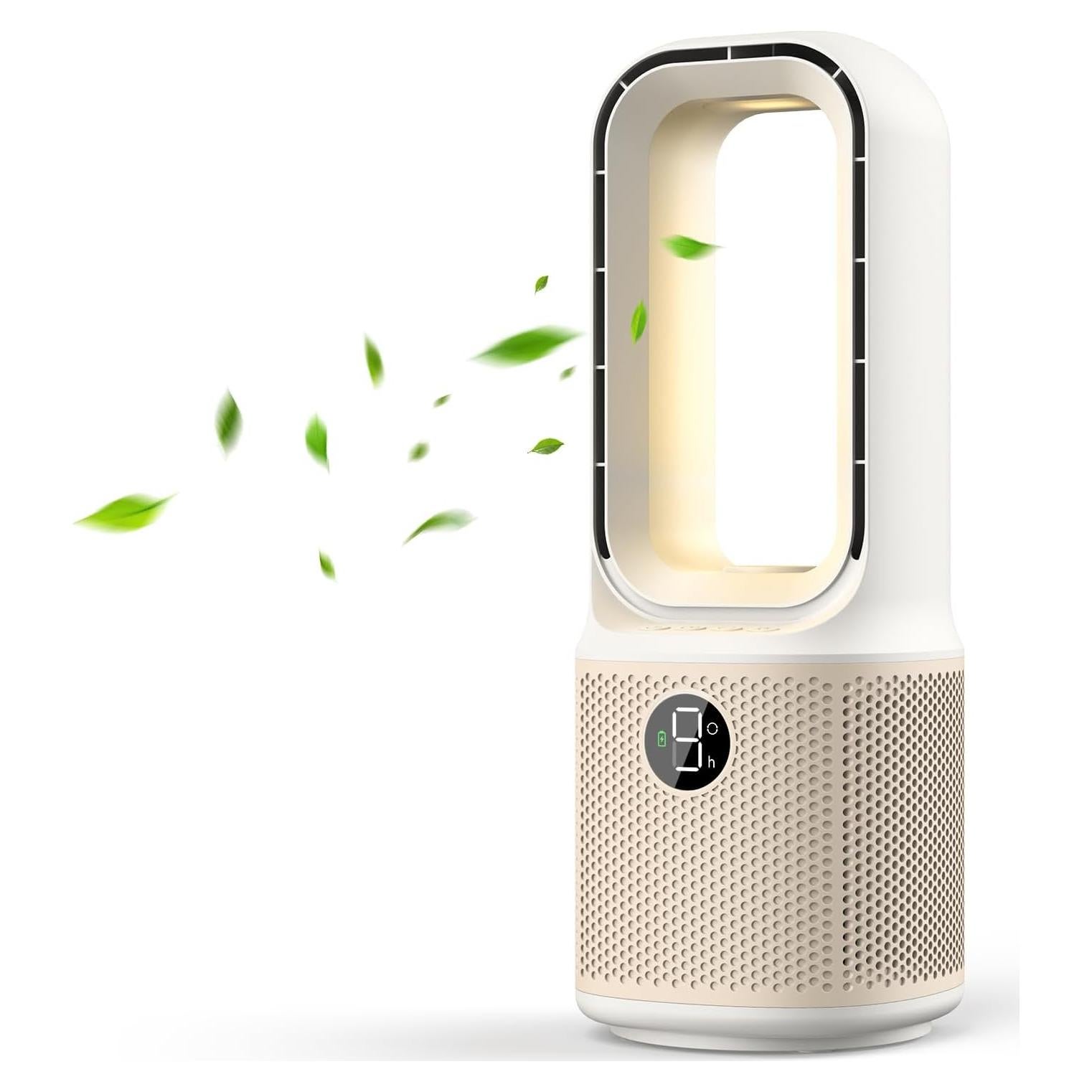 Ventilador de Mesa Misby MB-F12-WH 33cm Silencioso 9 Velocidades