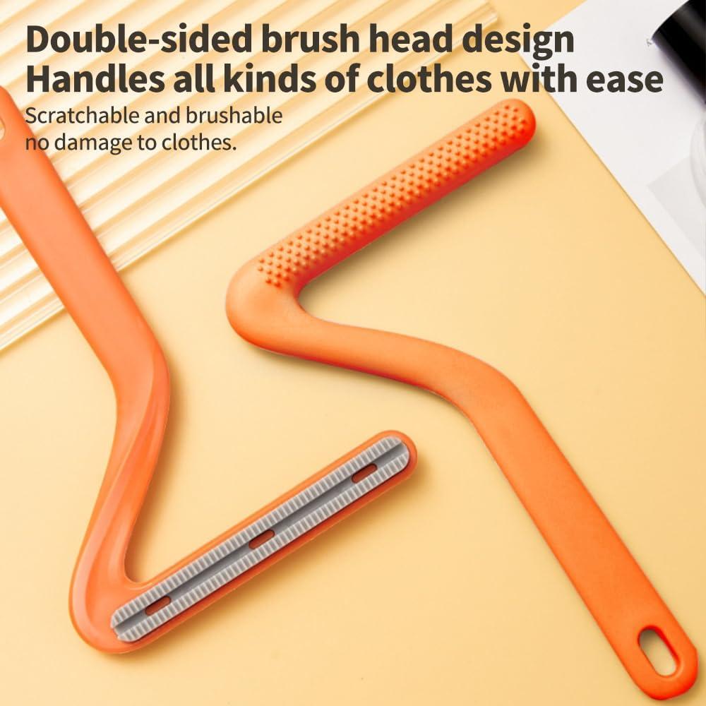 Quitapelusas Reutilizable BJGZ-HC para Pelo de Mascotas Naranja