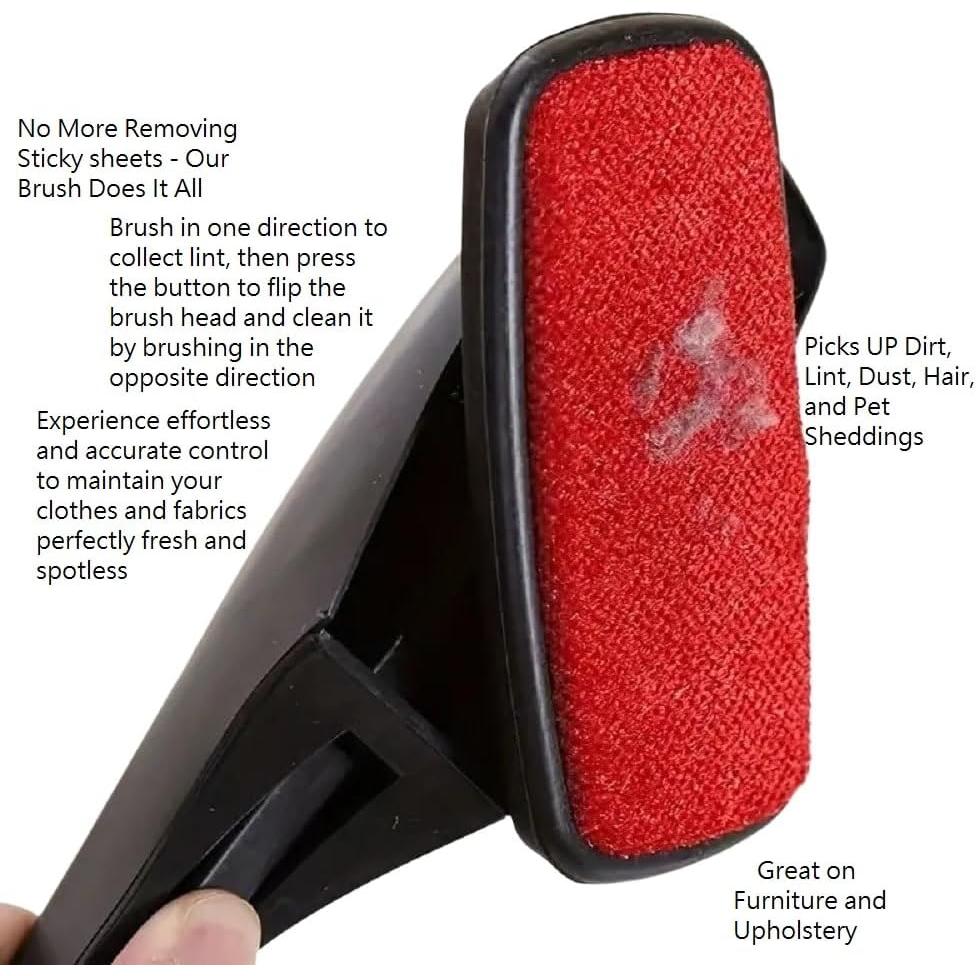 Cepillo de Pelusa Giratorio 2 Lados Dependable 27.31 cm