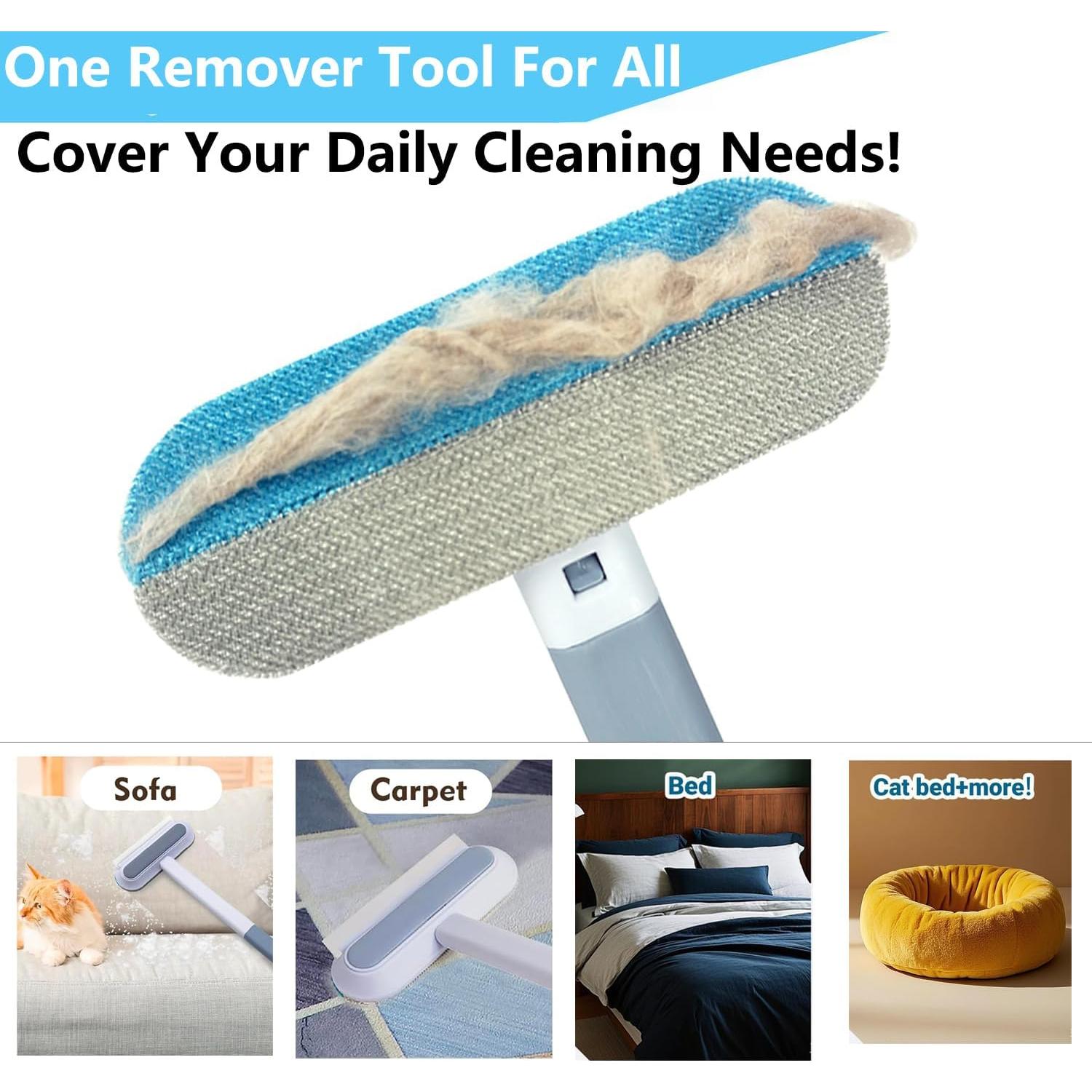 Removedor de Pelo de Mascotas 4 en 1 Velthorix 43 cm