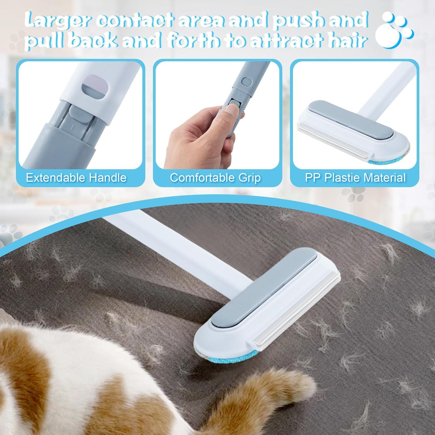 Guante y Cepillo Quitapelos para Mascotas ScroRich 4 en 1