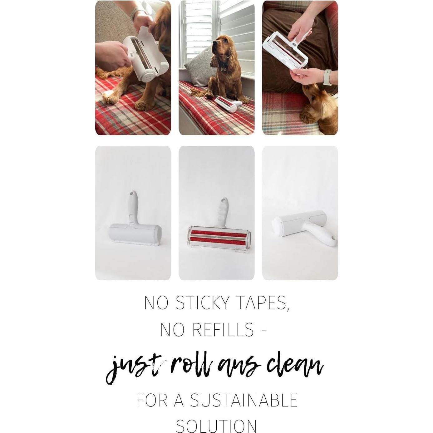 Removedor de Pelo de Mascotas Reutilizable Emily's Corner 20x4.8cm