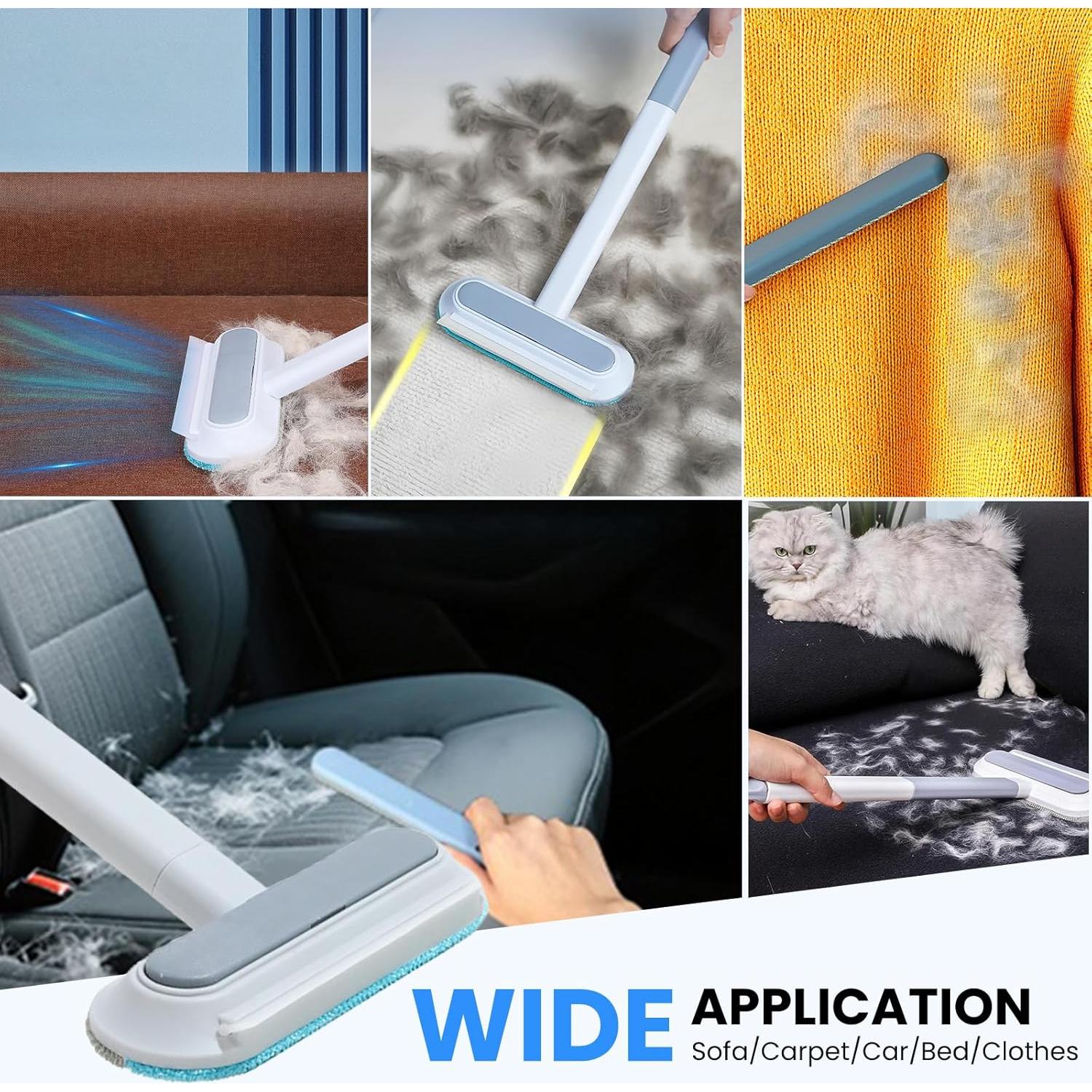 Removedor de Pelo de Mascota Mxvbaty 4 en 1 Reutilizable